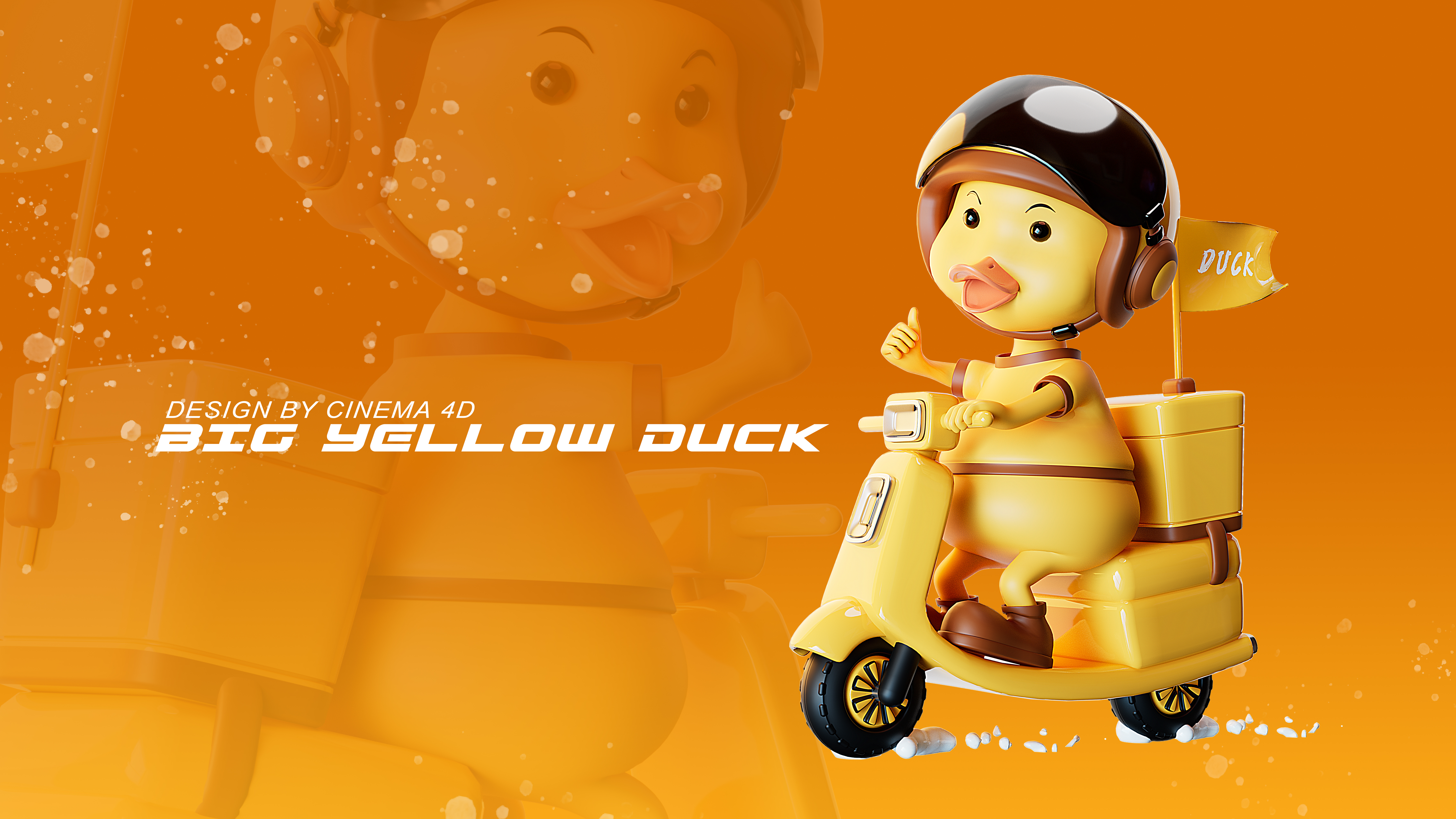 c4d，IP modeling，