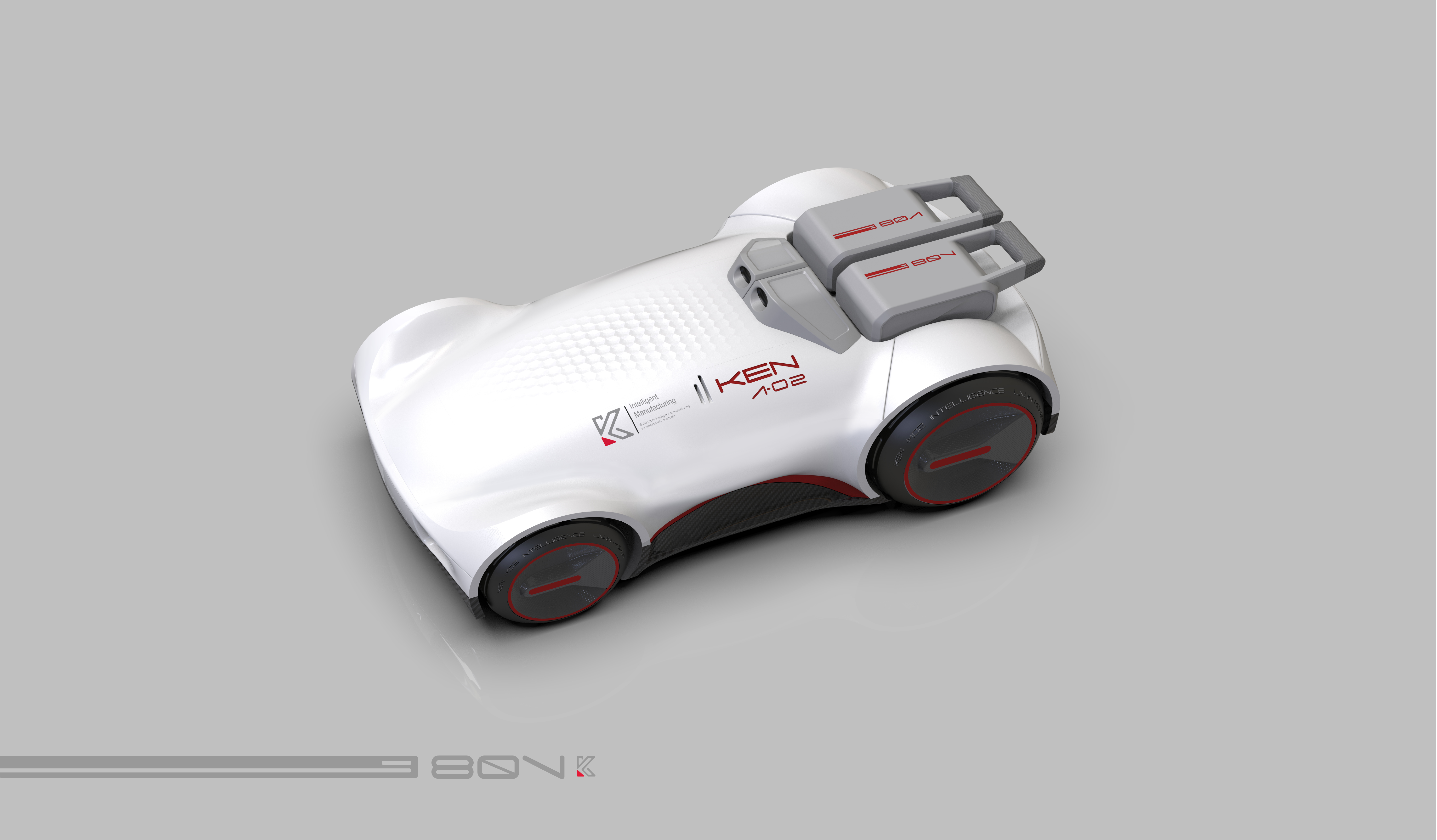 unmanned，Sense of life，Concept tool equipment，Grass robot，