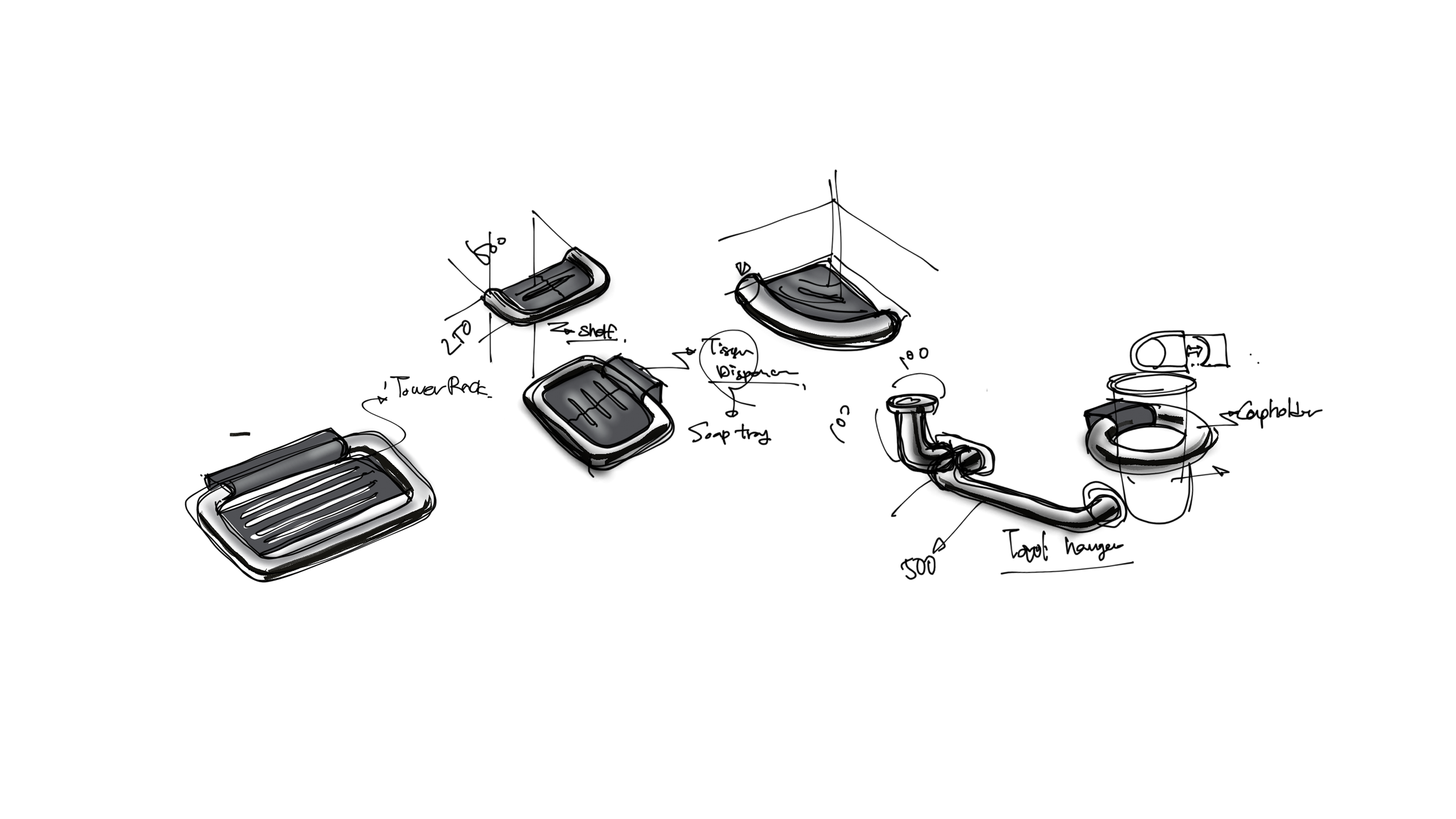water tap，Shower，modularization，