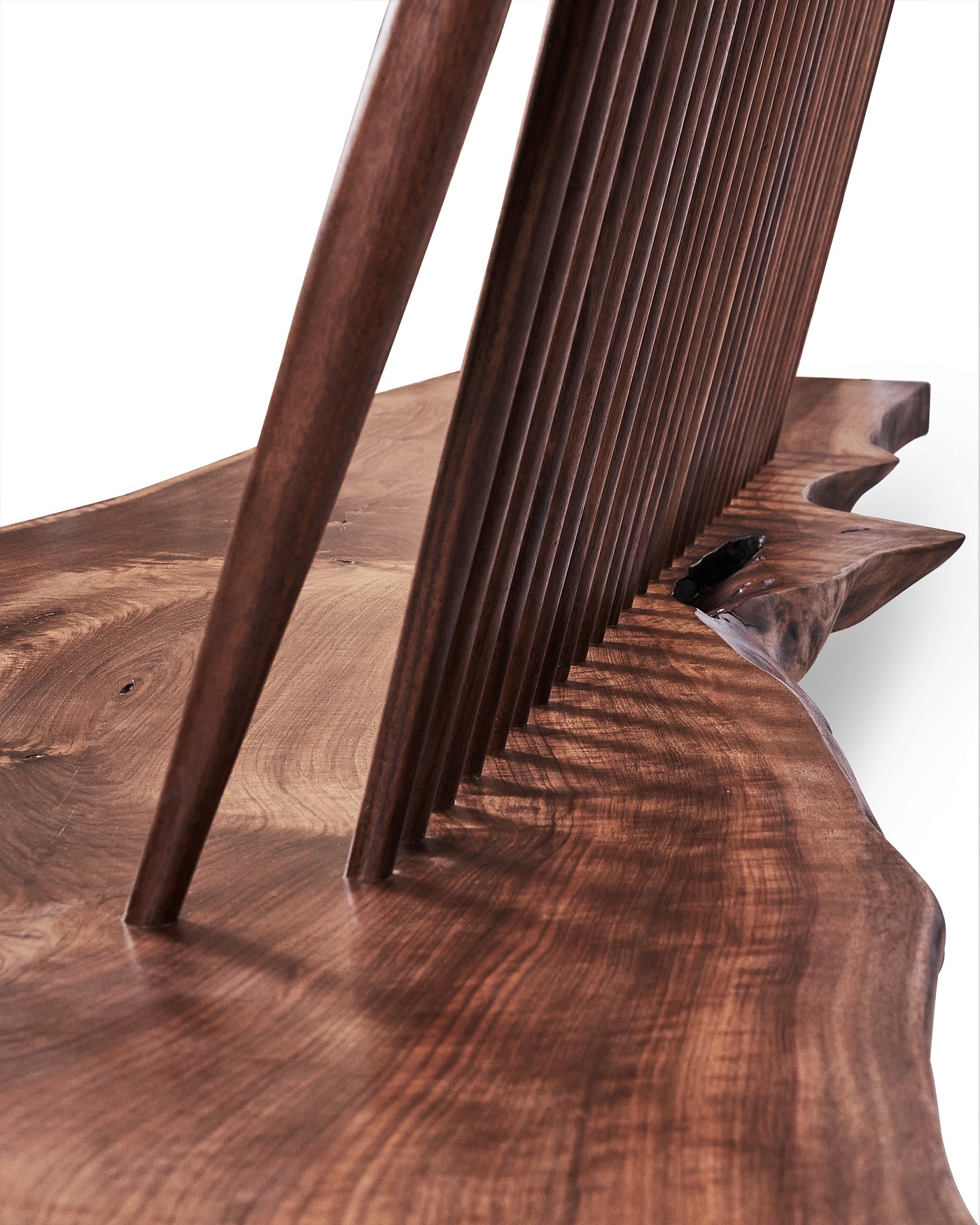 木质，长椅，复古，
