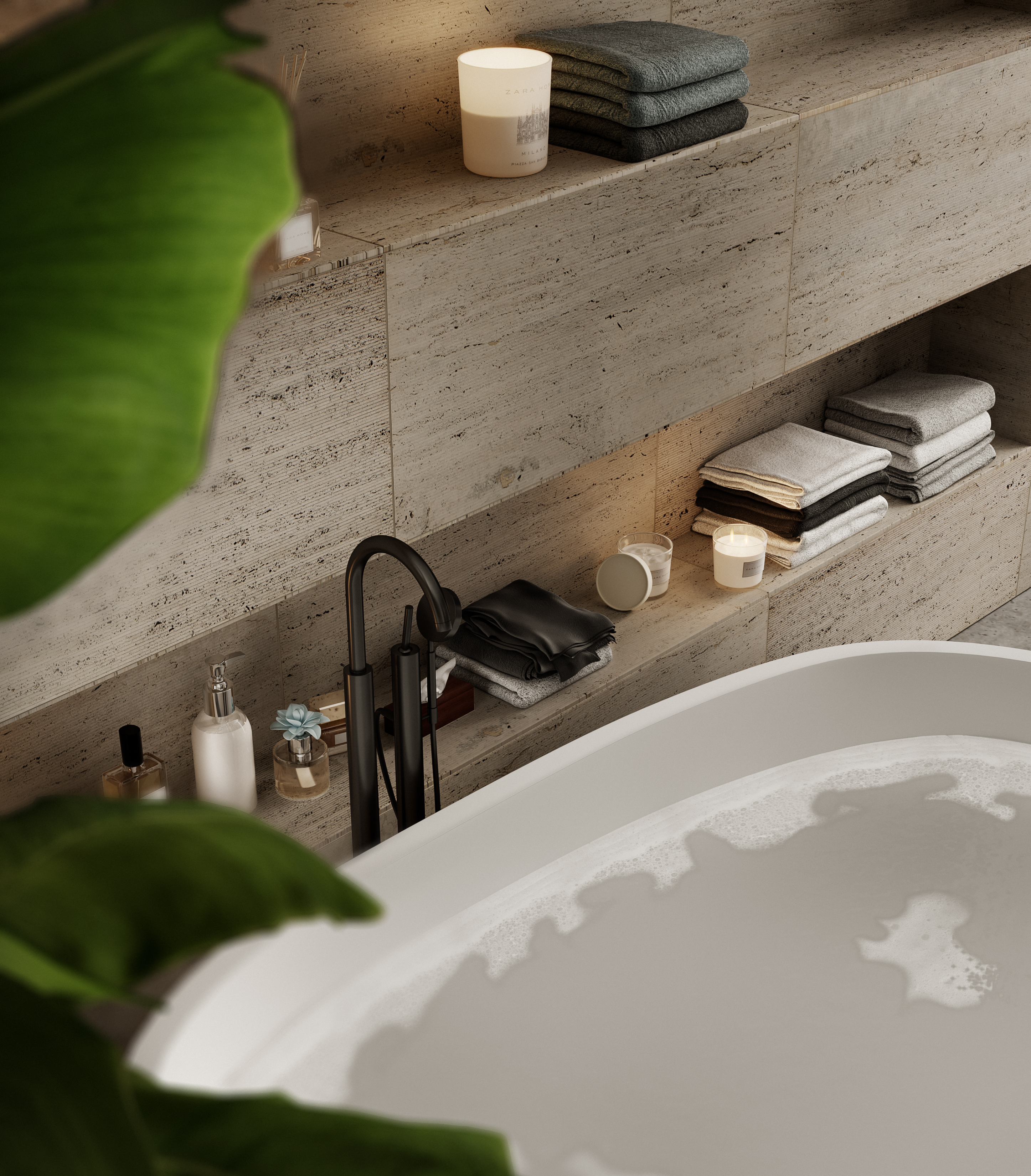 Home interior，cgi，visualization，