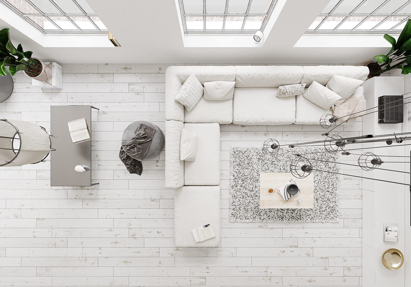 Home interior，cgi，visualization，