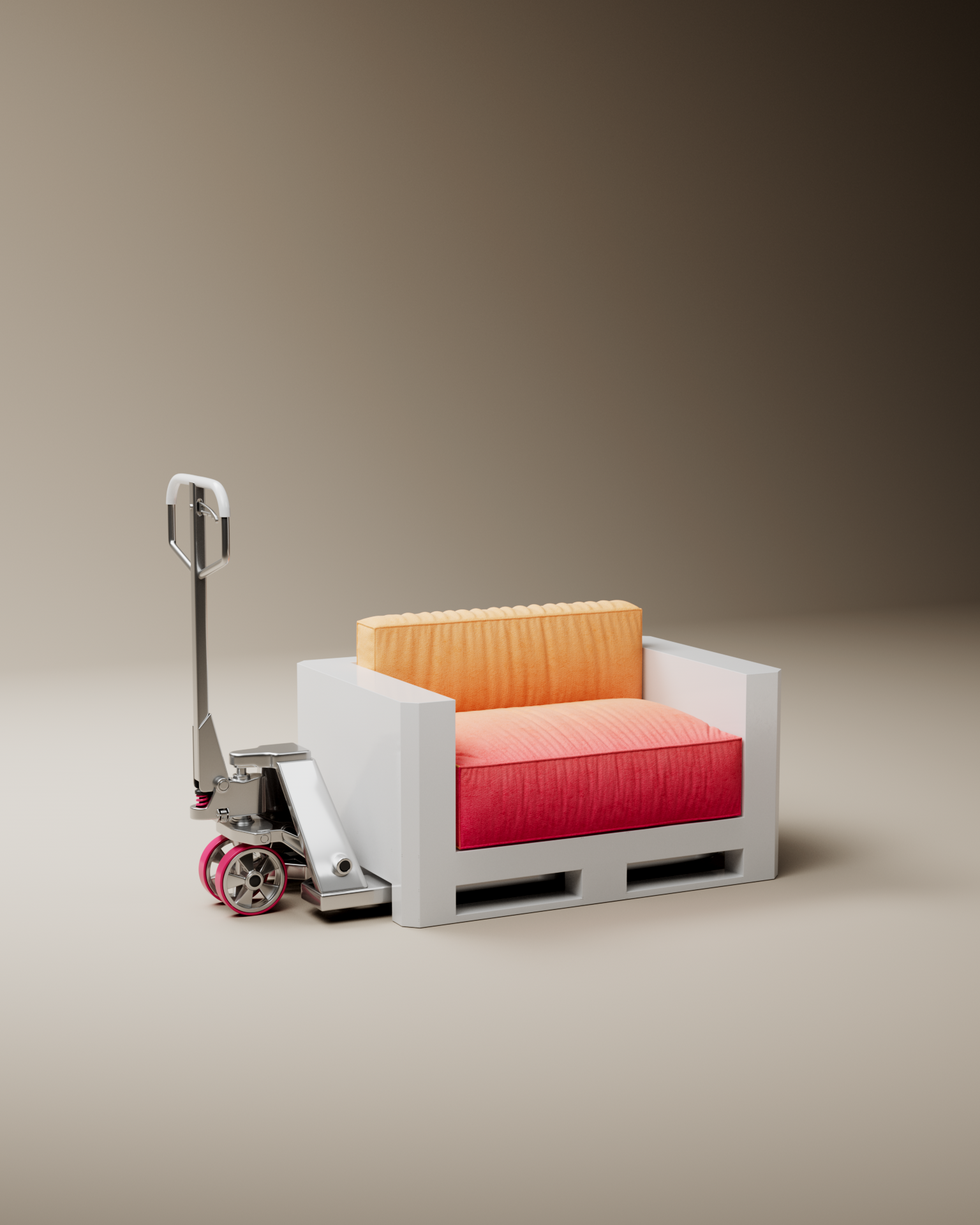 3d，Interior design，Modern style，