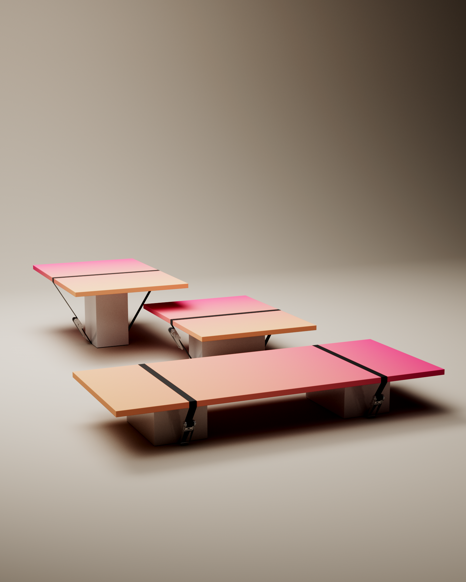 3d，Interior design，Modern style，