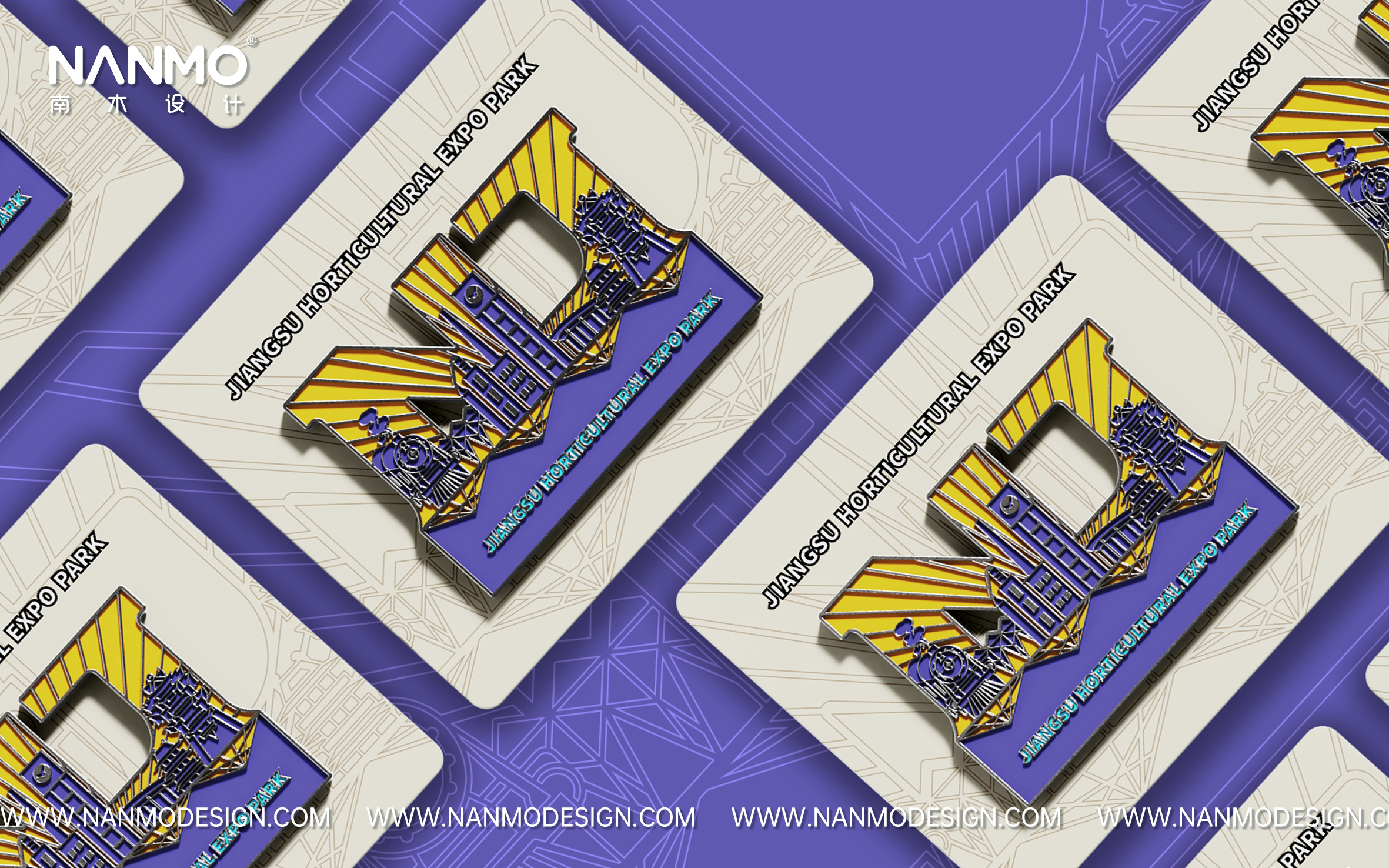 Original design，Cultural and creative products，Wen Chuang Derivative Design，Refrigerator magnet design，Jiangsu Garden Expo Park，