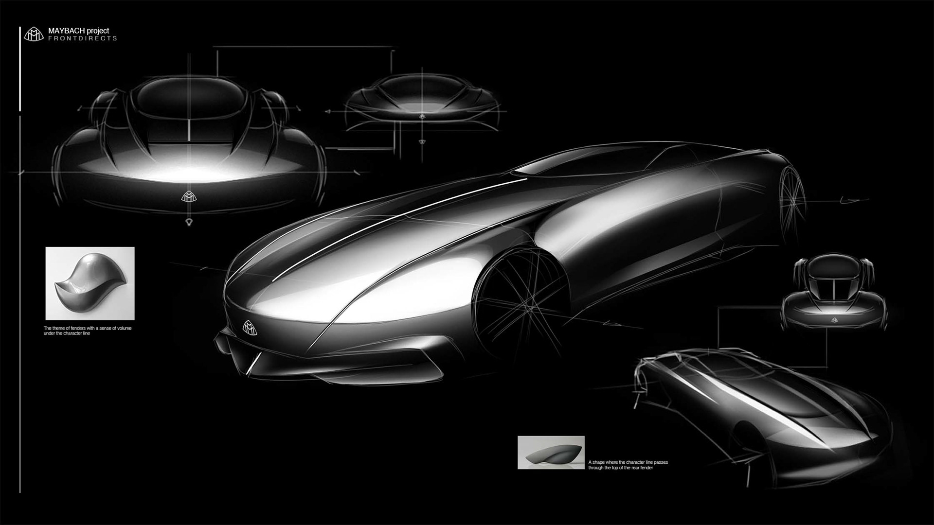 MAYBACH X，automobile，vehicle，Maybach ，