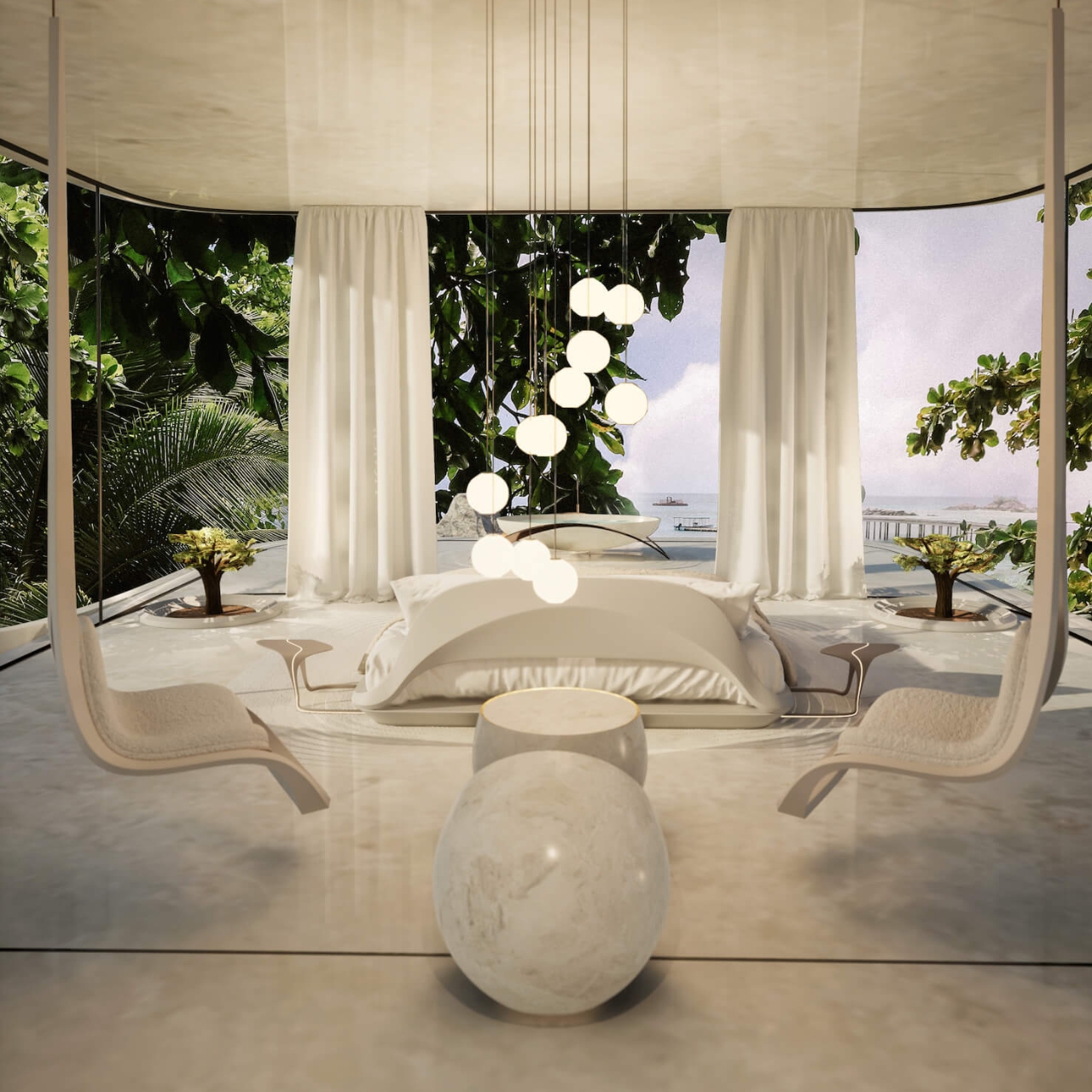 Architecture，Interior design，Oblivion House，villa，