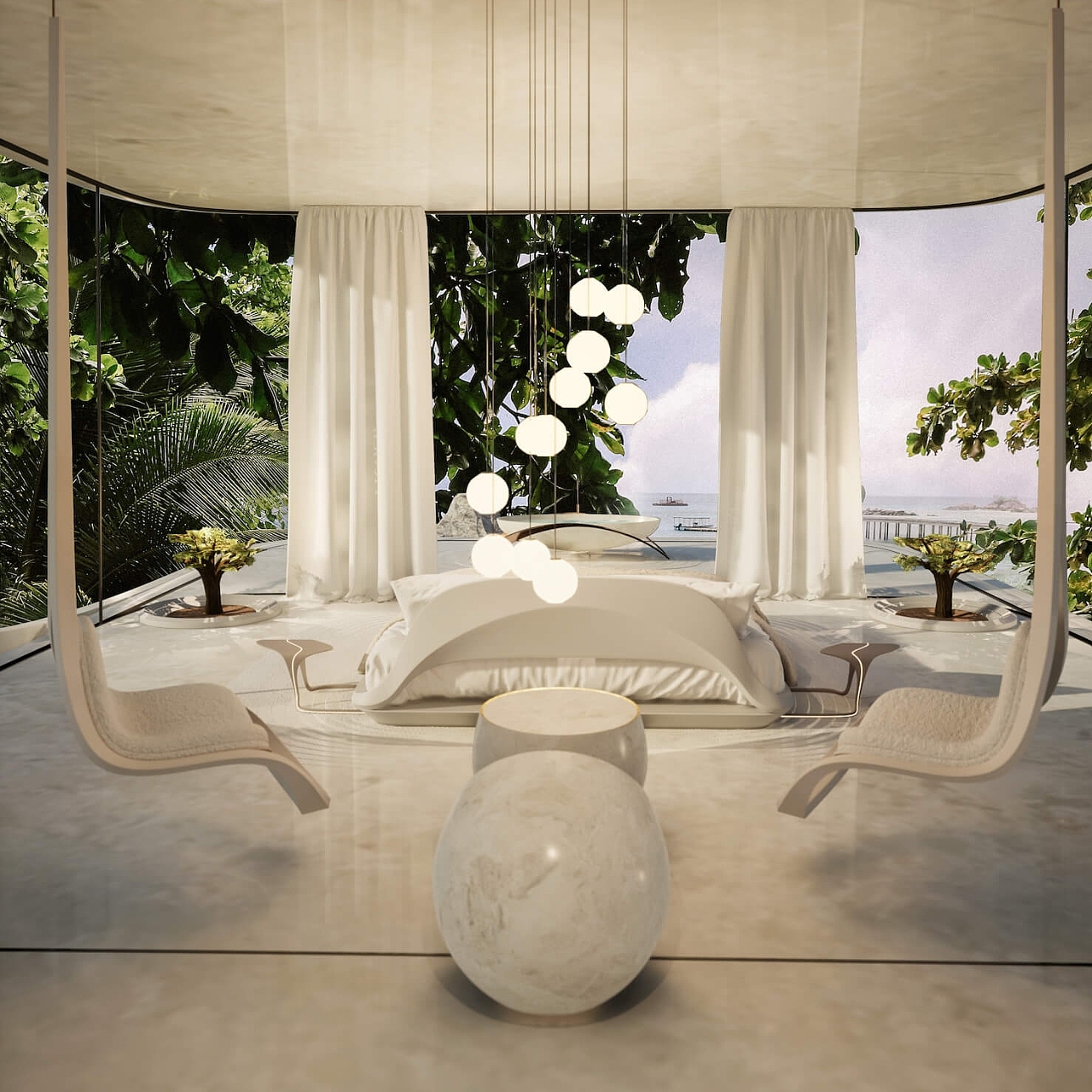 Architecture，Interior design，Oblivion House，villa，