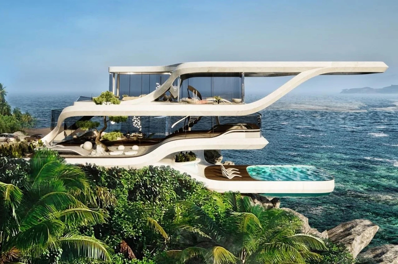 Architecture，Interior design，Oblivion House，villa，