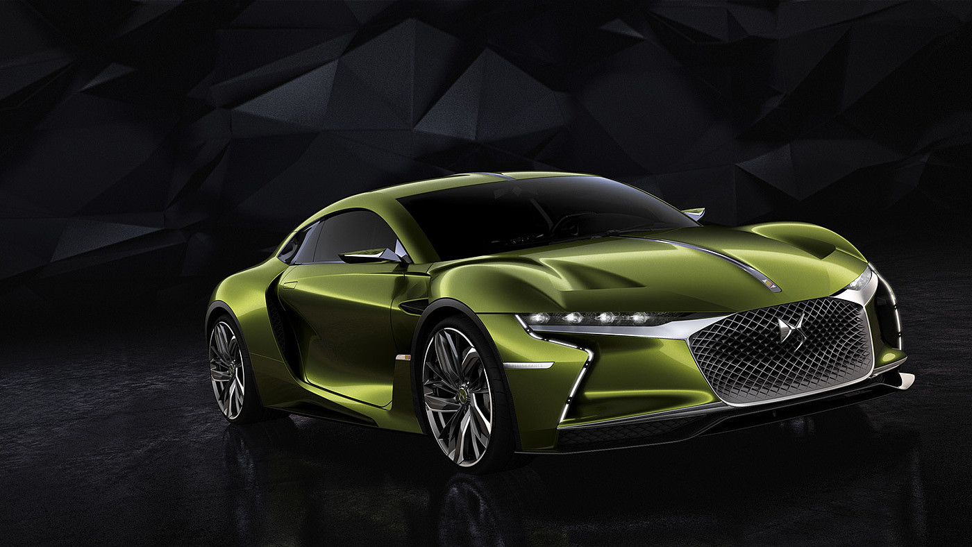 Automobile design，Sports car，ds，Hand drawn car，