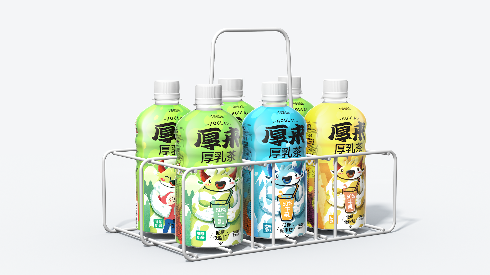 packing design，Jinmailang，Good simple geometry，beverage packaging，Qi Shi，Leopard，C1 days，Houlai，