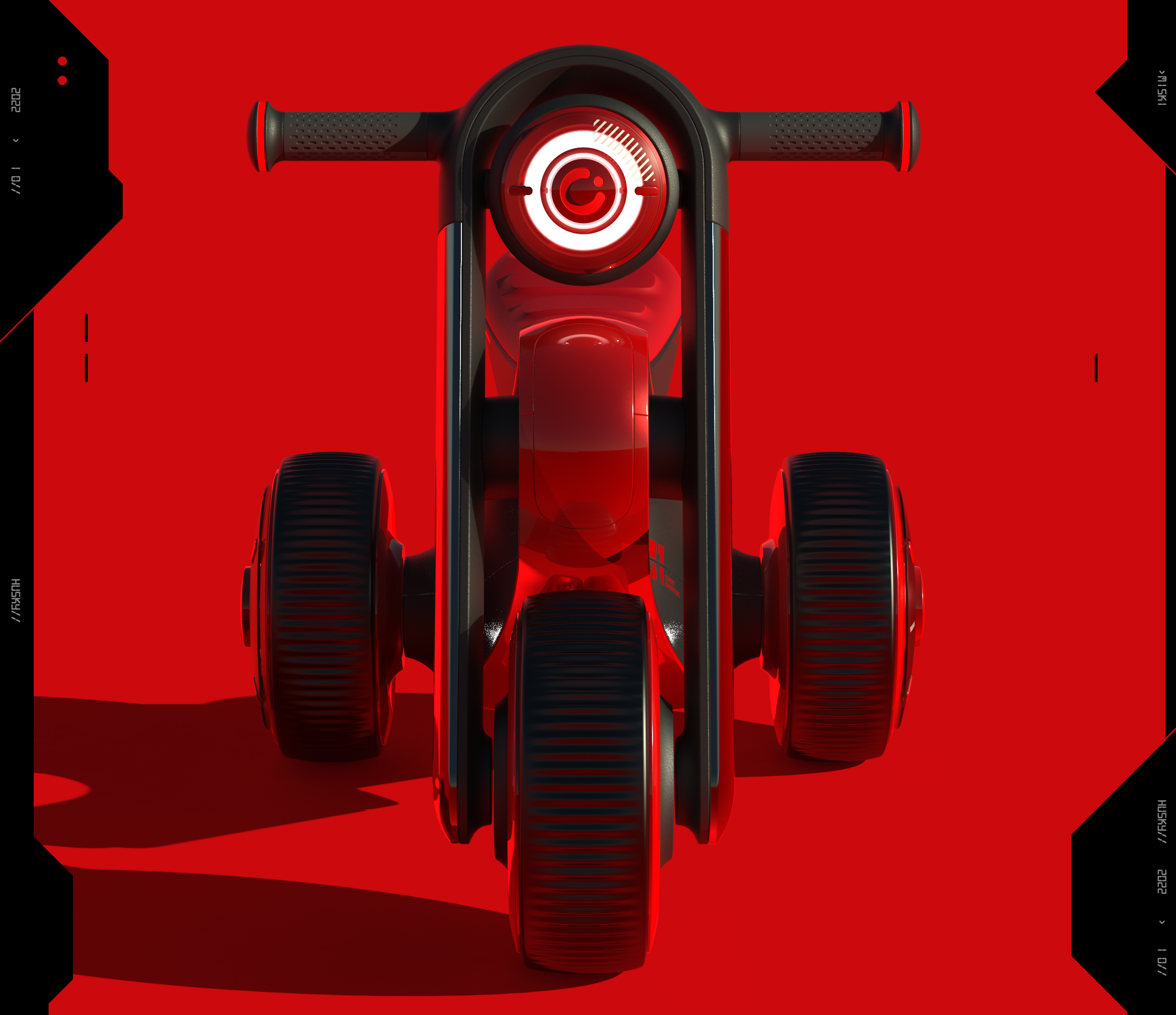 Children's locomotive，Children's toy car，Appearance design，Structural design，