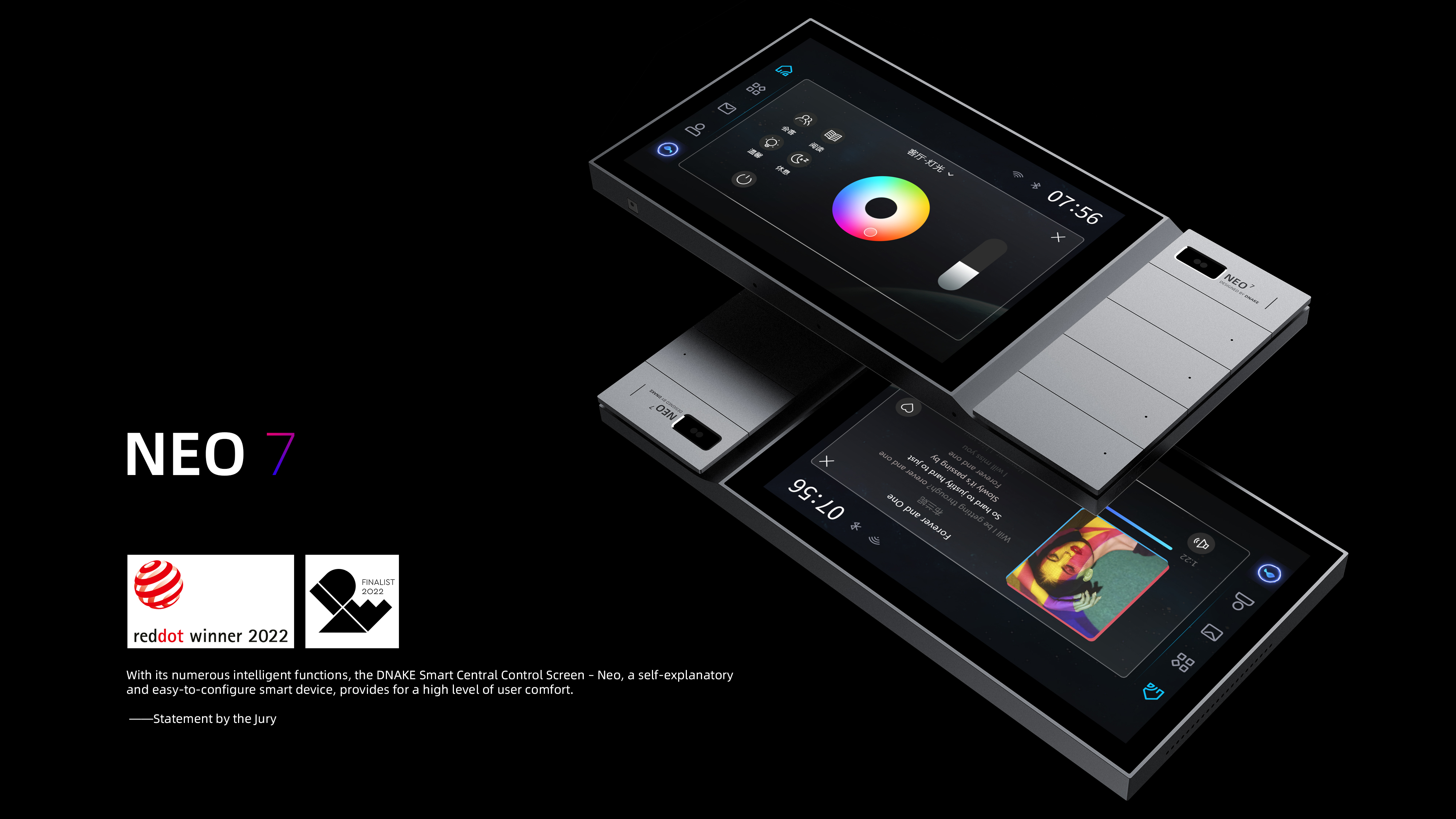Internet of things，Central control screen，Smart home control center，Smart home，