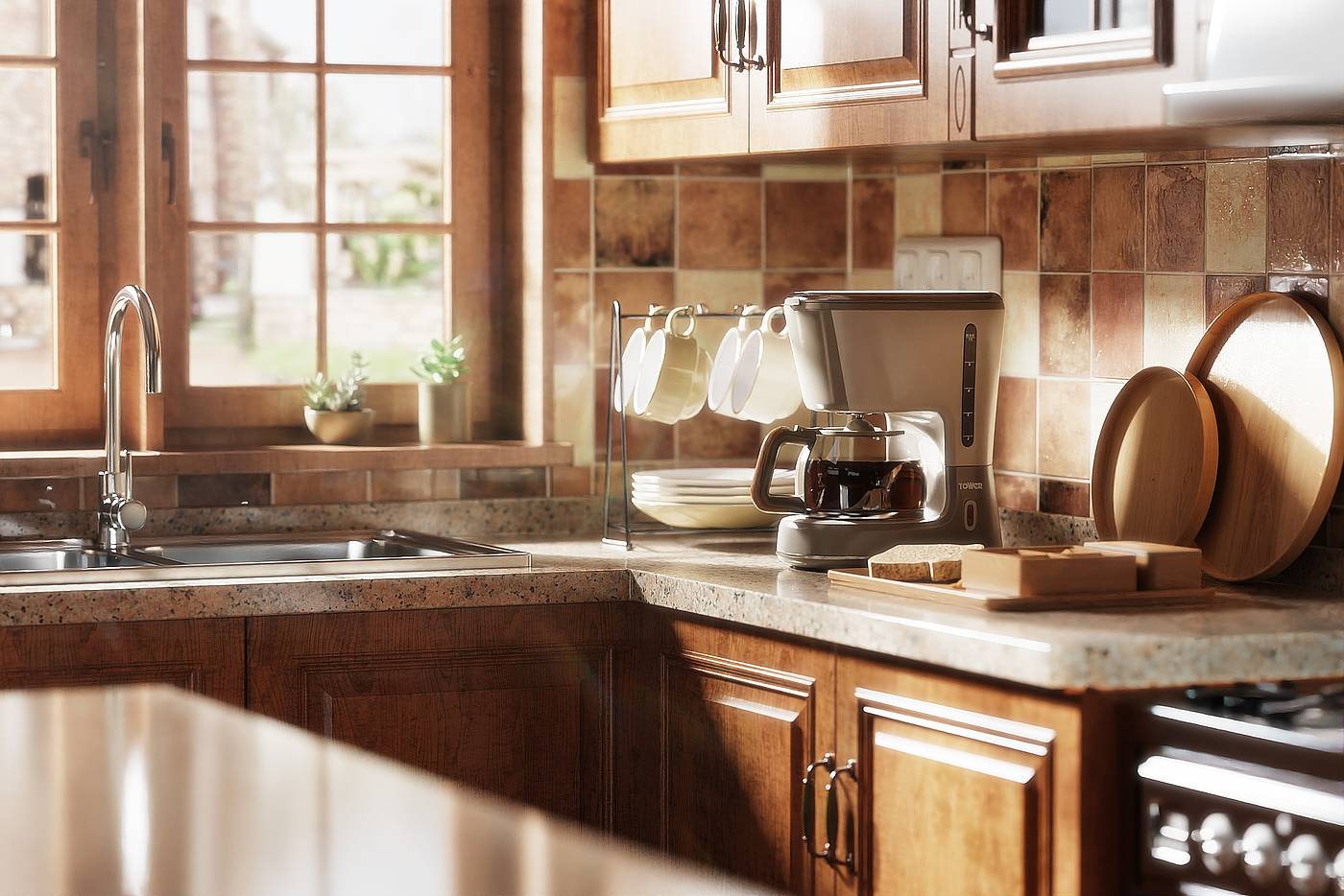 Keyshot rendering，Indoor rendering，light and shadow change，Product rendering，