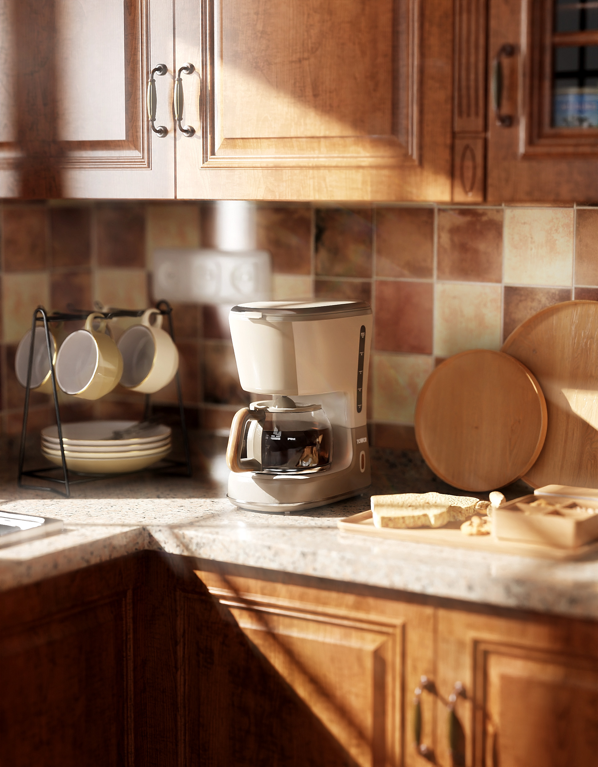 Keyshot rendering，Indoor rendering，light and shadow change，Product rendering，