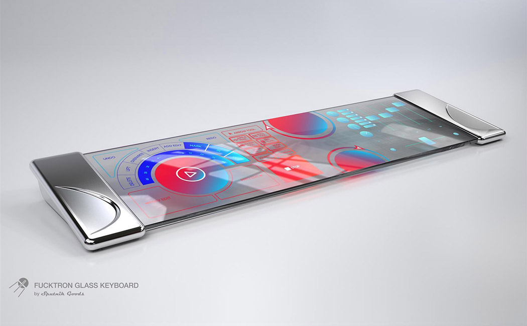 Glass，keyboard，feeling of freshness，