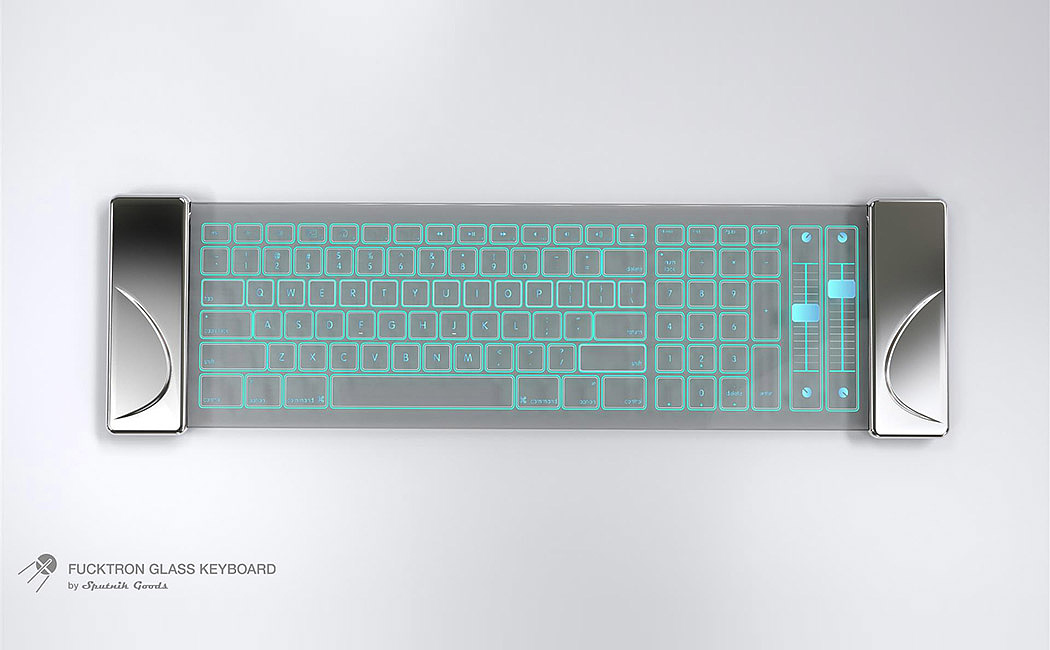 Glass，keyboard，feeling of freshness，