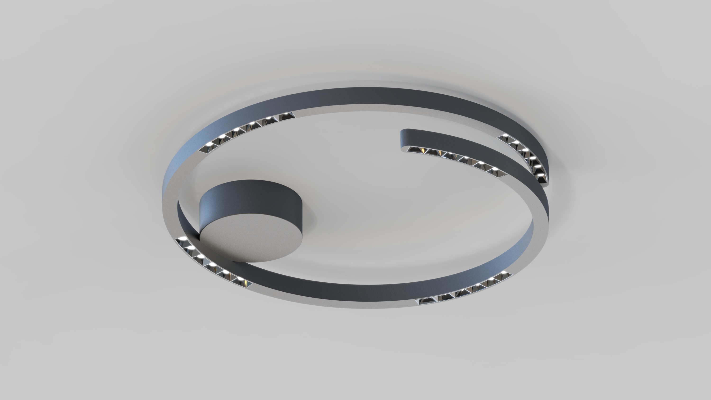 a chandelier，Ceiling lamp，Shang Zhao，Grille chandelier，