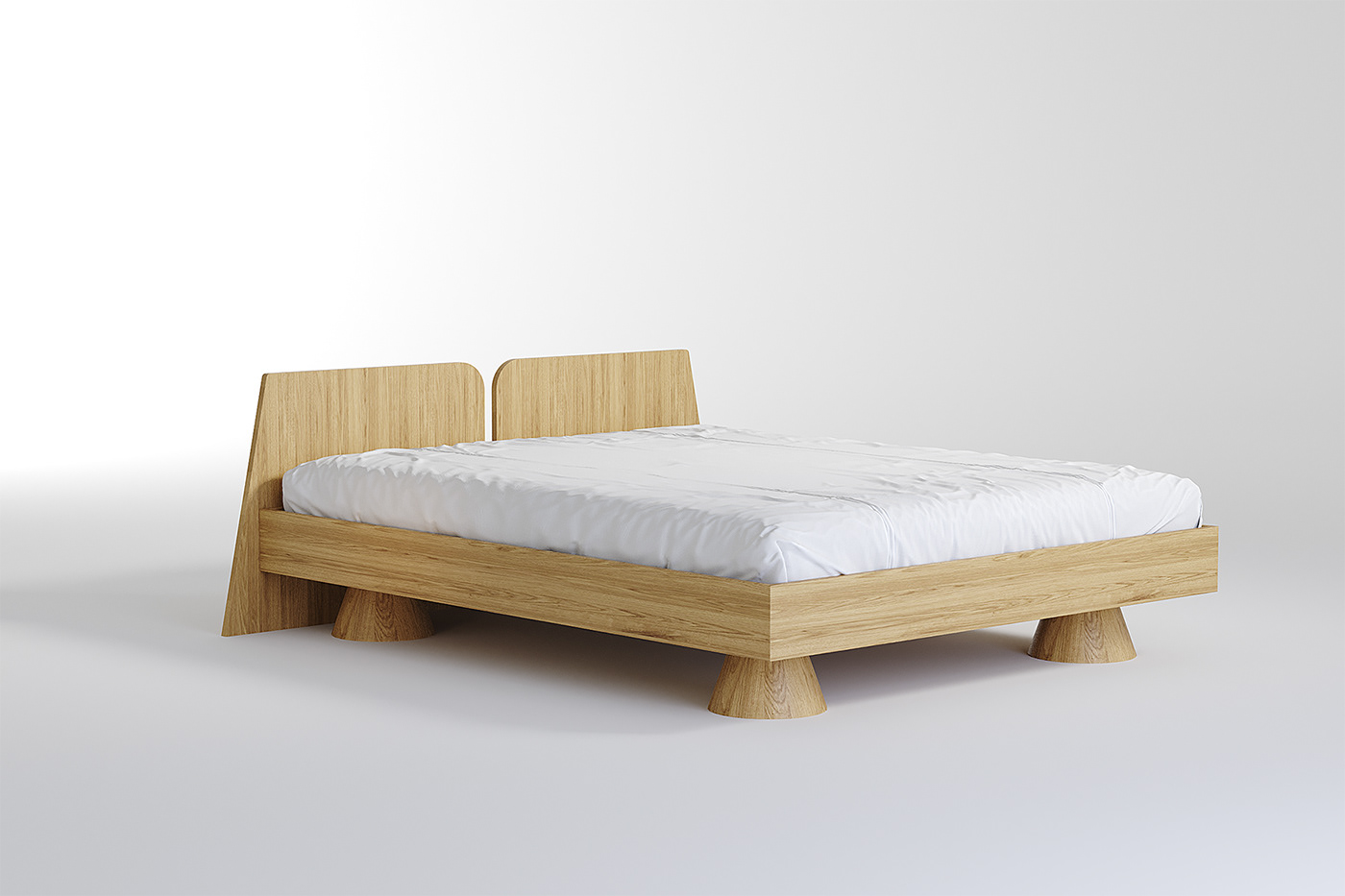 furniture，Bed，wood，Interior design，Home Furnishing，furniture design ，bedside cupboard，