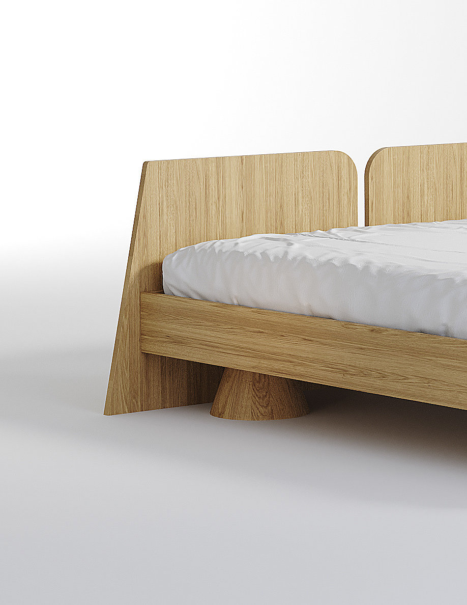 furniture，Bed，wood，Interior design，Home Furnishing，furniture design ，bedside cupboard，