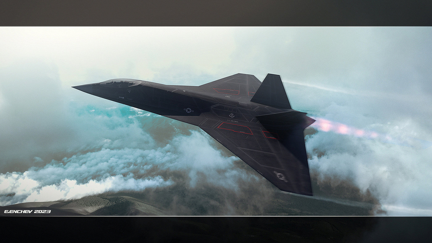 fighter，concept，Design，aircraft，scifi，STEALTH，