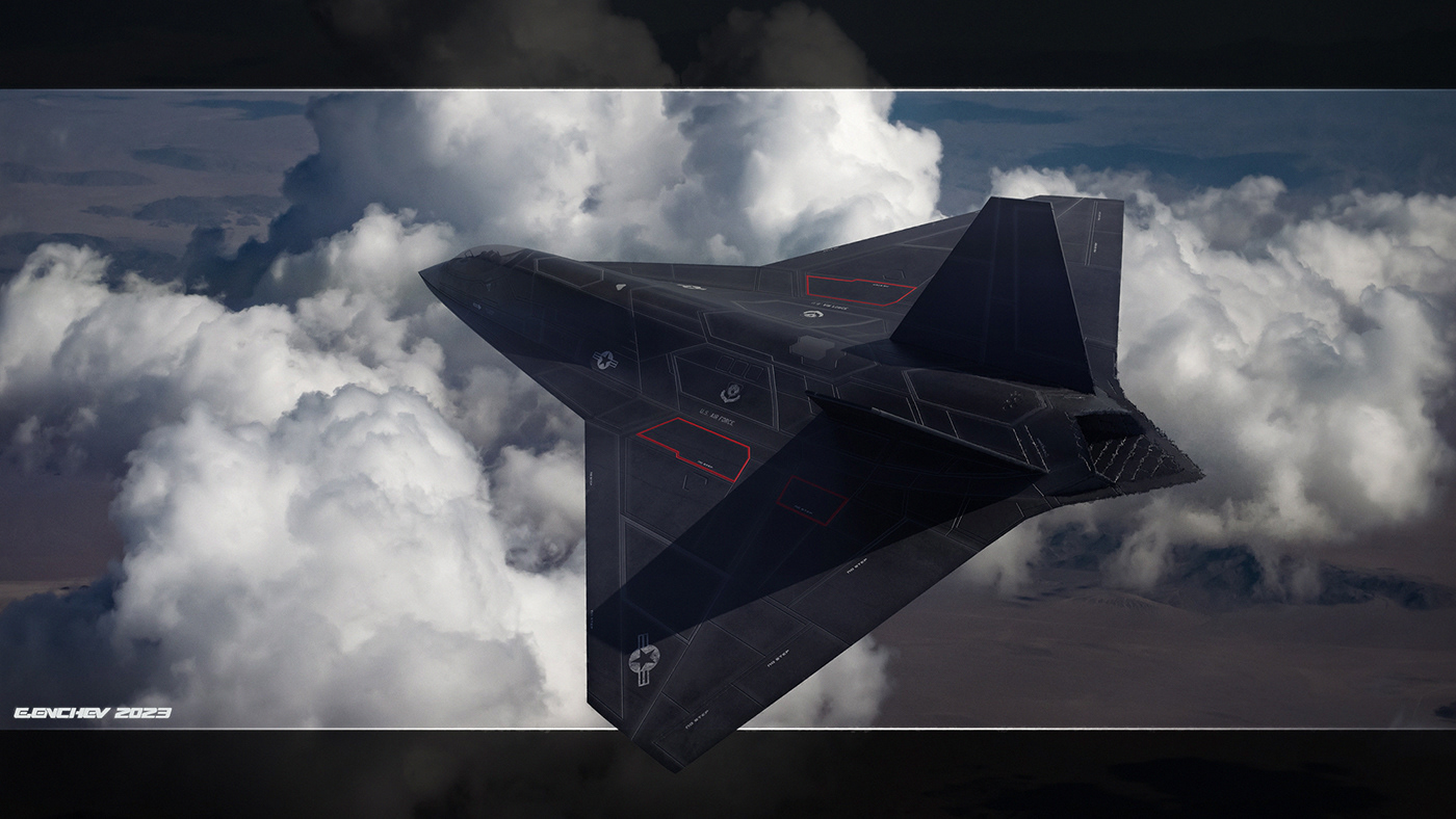 fighter，concept，Design，aircraft，scifi，STEALTH，