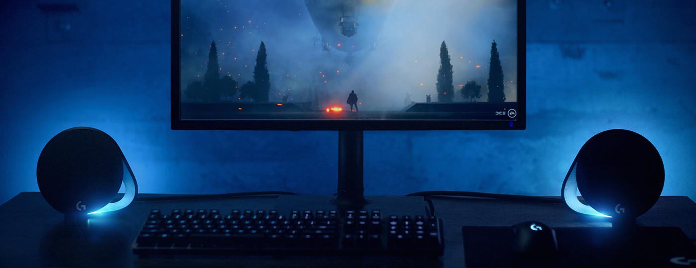 Game specific，horn，Logitech G560，Custom lighting，