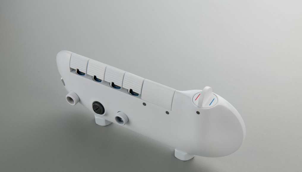 Big shower，Pure white，circular，