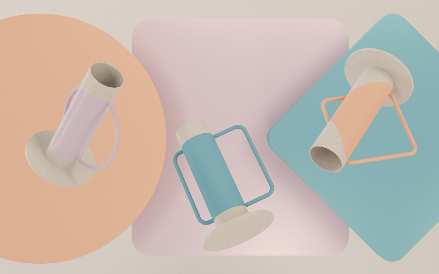 vase，product design，geometry，