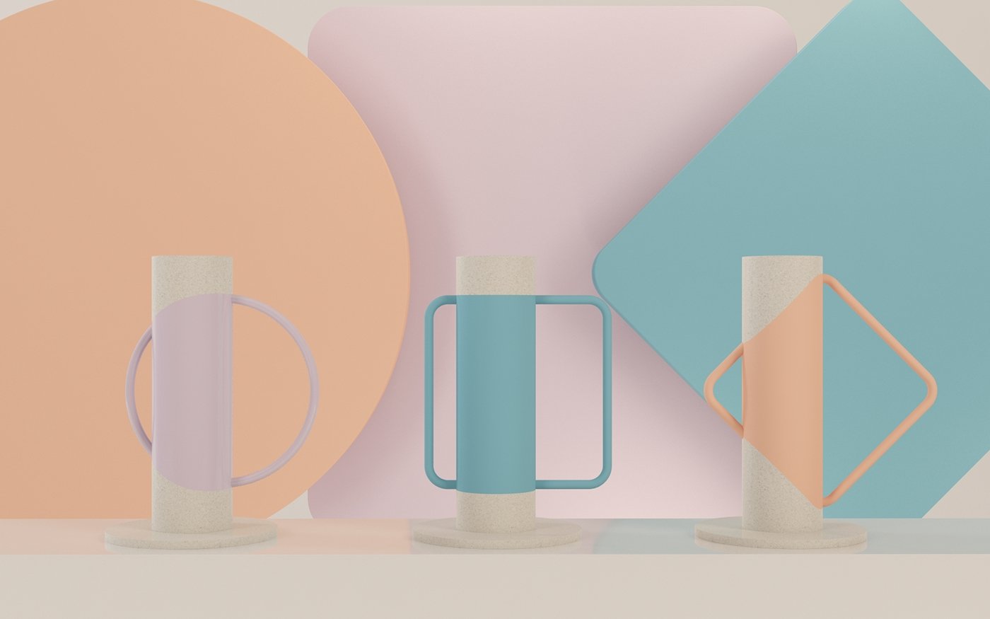 vase，product design，geometry，