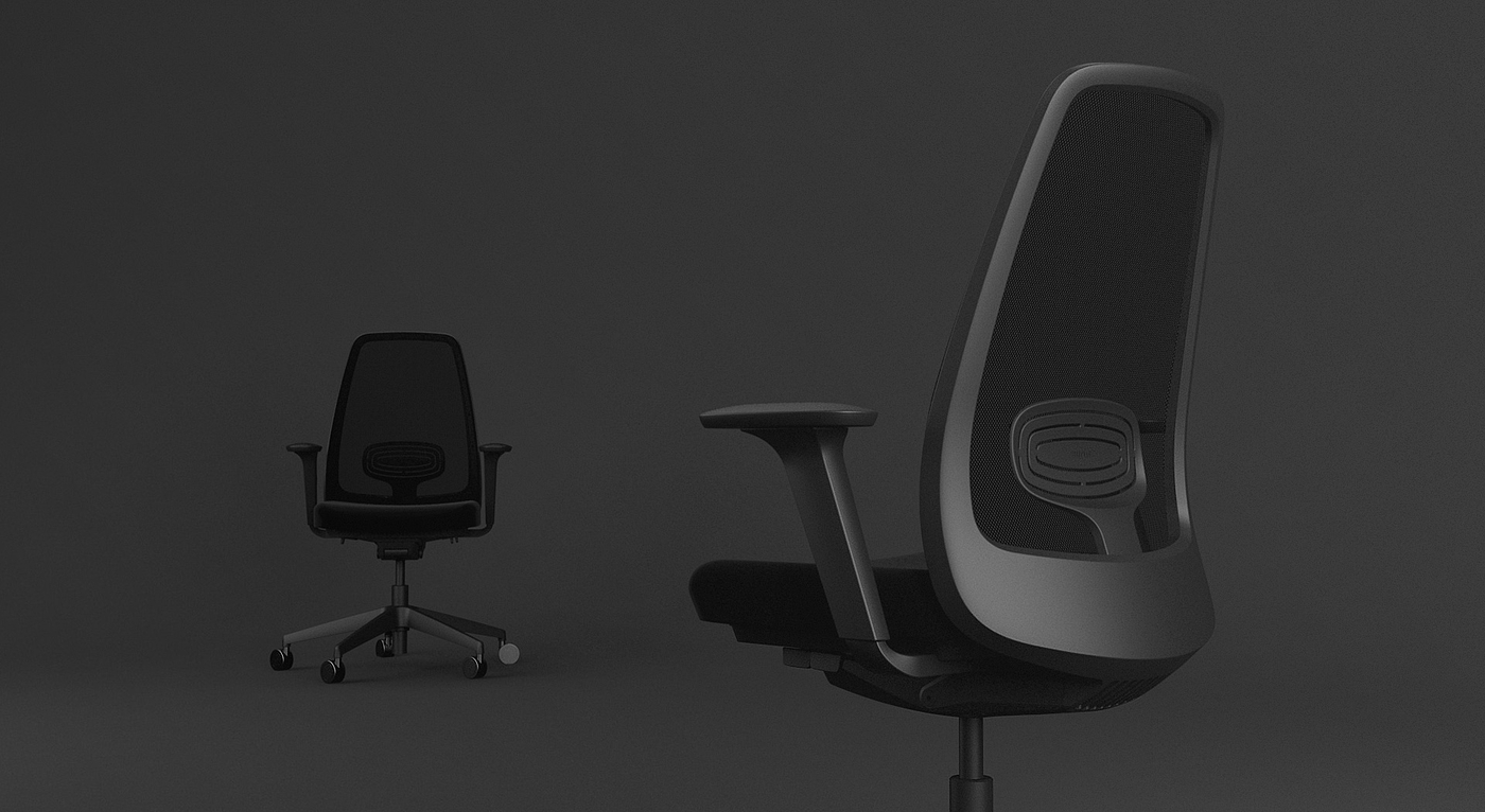 椅子，办公椅，家具，办公，Chair，产品设计，