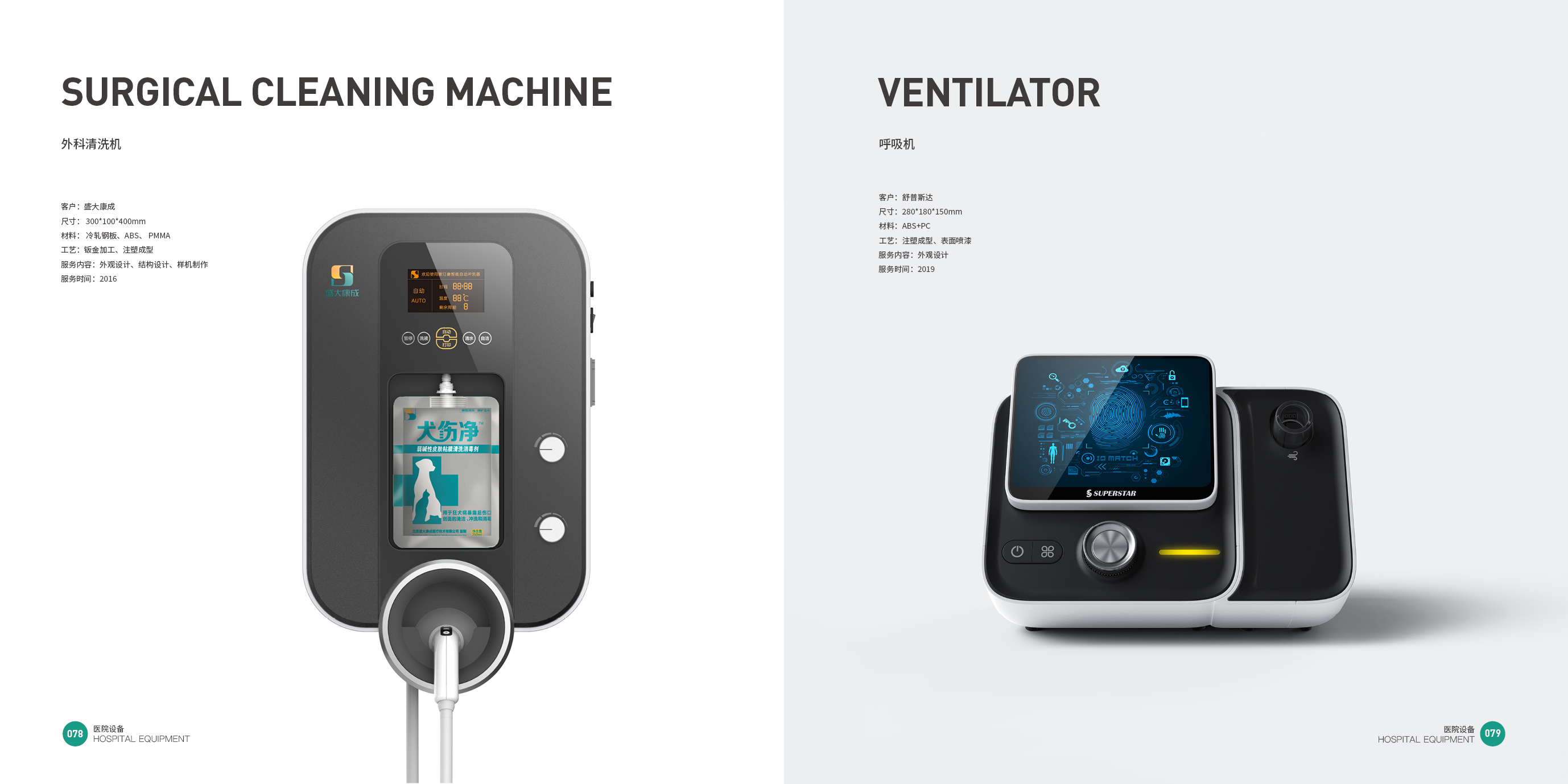 Top Ten Design Companies in China，Medical products，medical apparatus and instruments，Hospital equipment，