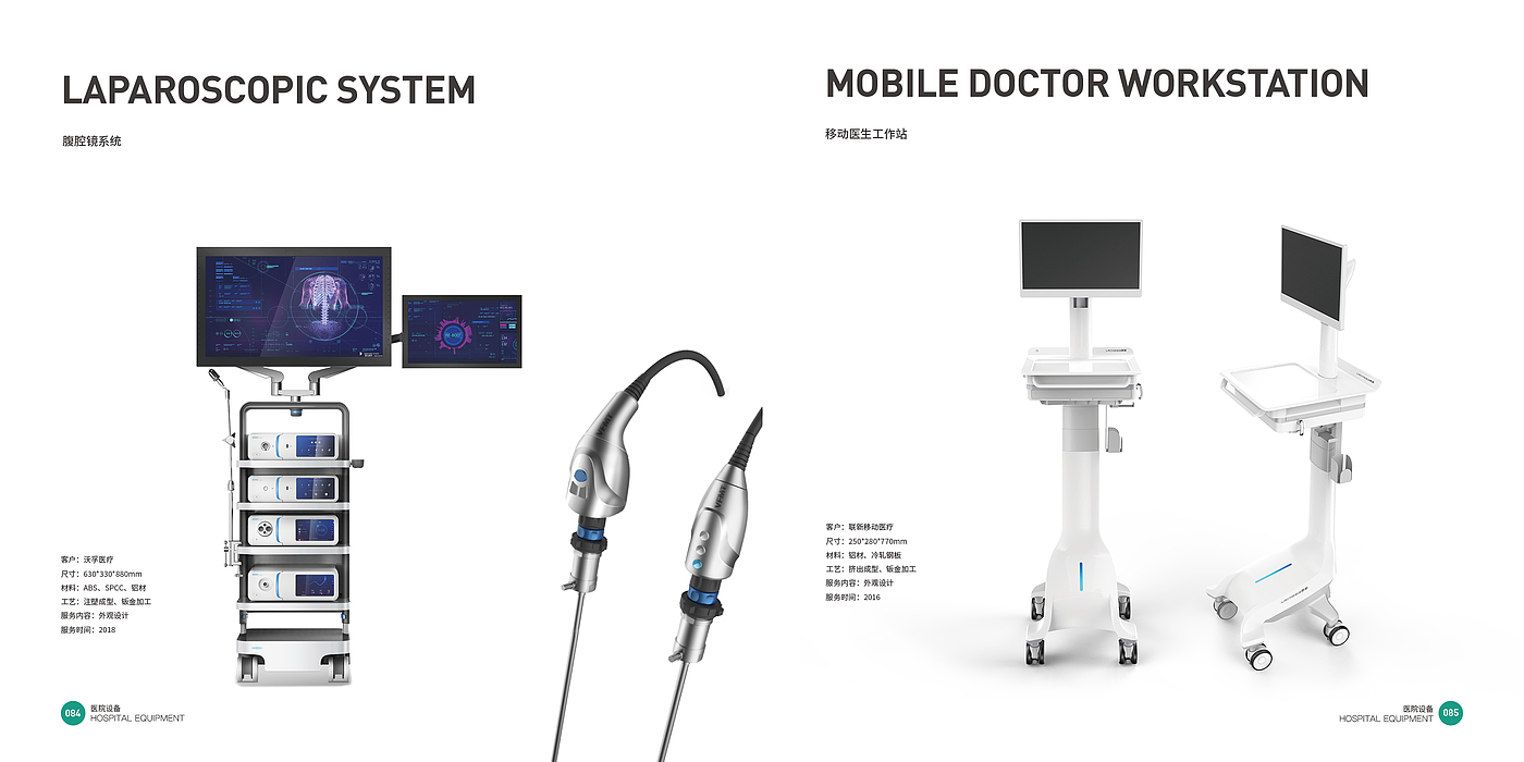 Top Ten Design Companies in China，Medical products，medical apparatus and instruments，Hospital equipment，