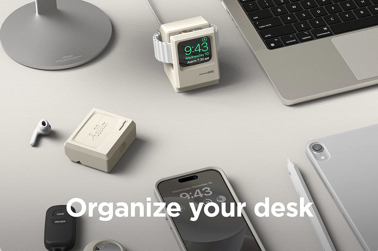 手表，苹果手表，产品设计，Elago，Apple watch，支架，
