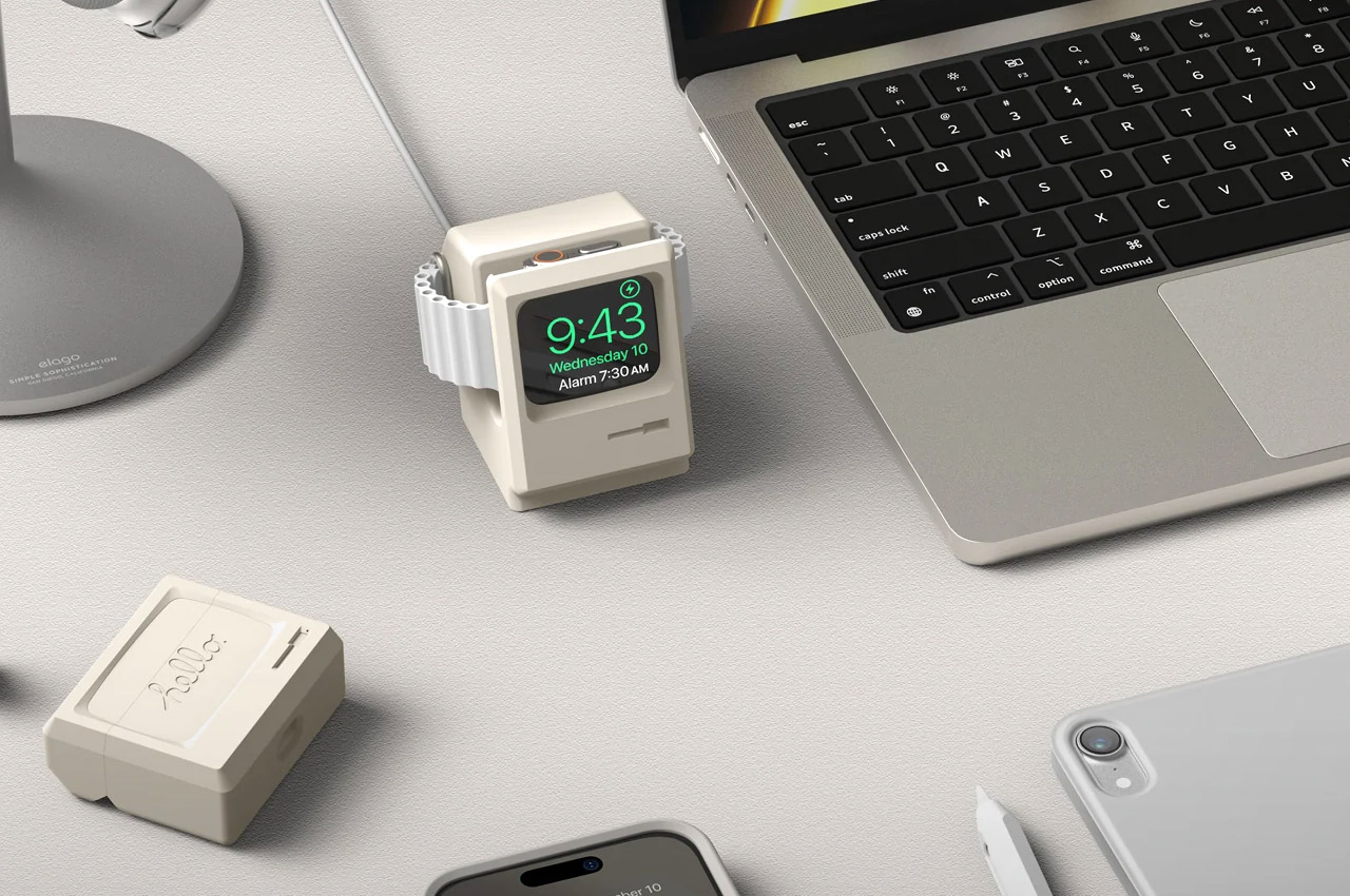 Wrist watch，Apple Watch，product design，Elago，Apple watch，Bracket，