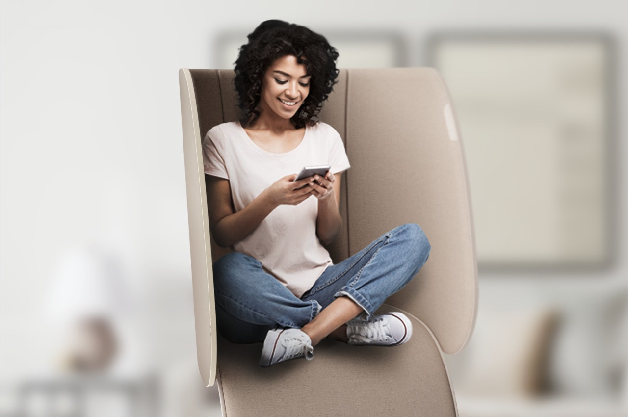 chair，Appearance design，delicate，speaker，