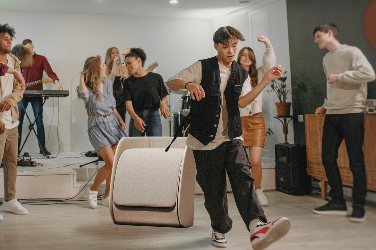 chair，Appearance design，delicate，speaker，