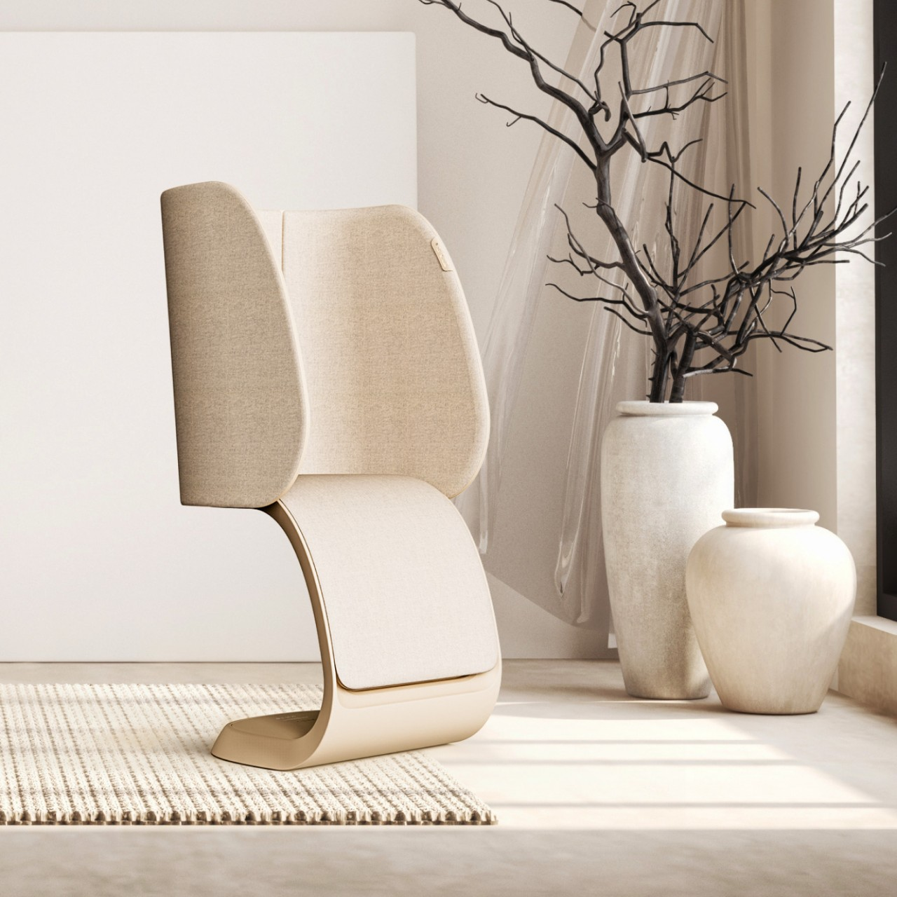 chair，Appearance design，delicate，speaker，