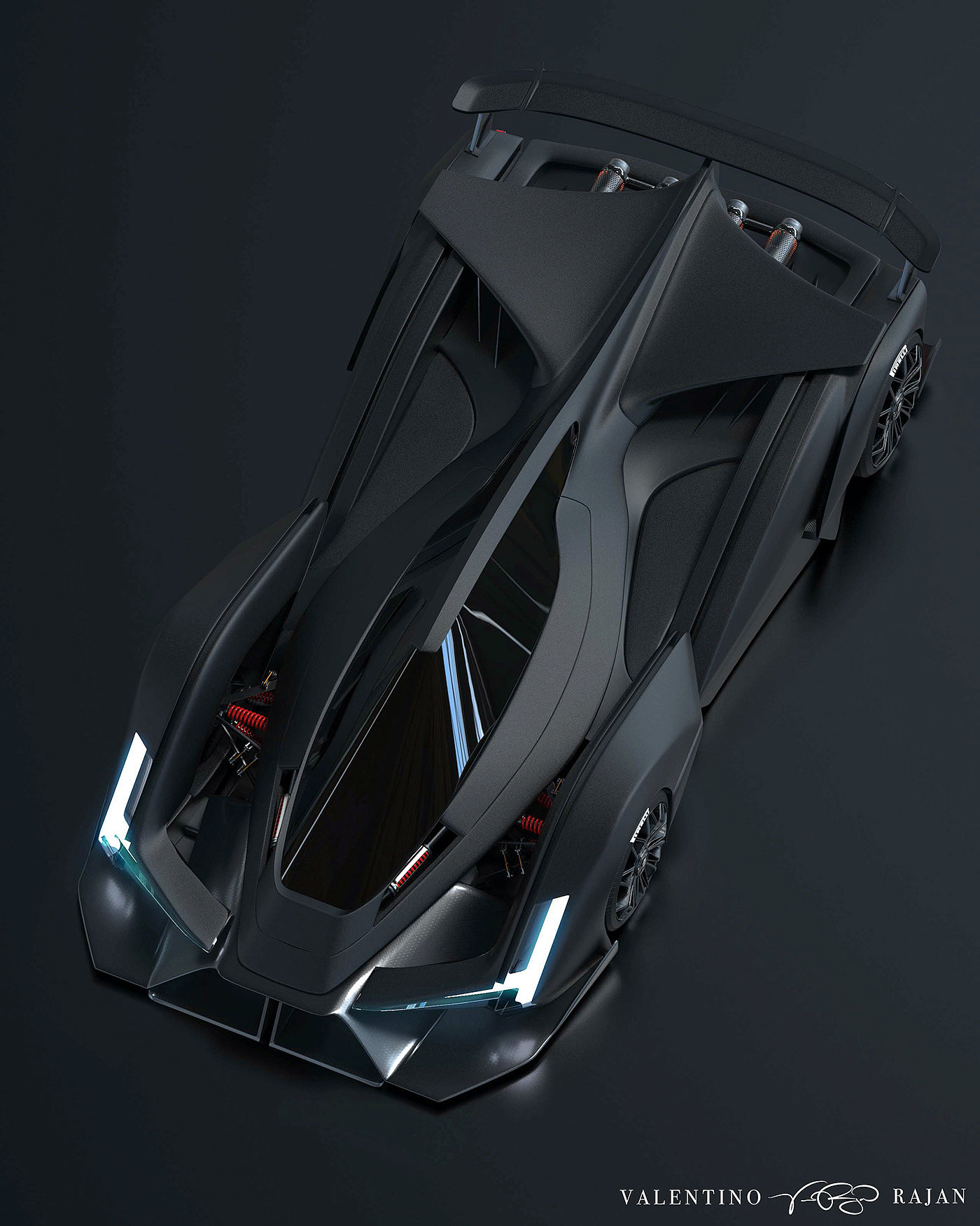 Valentino Rajan，AC-1 Monarca，Automobile design，Streamlined design，Ergonomics，