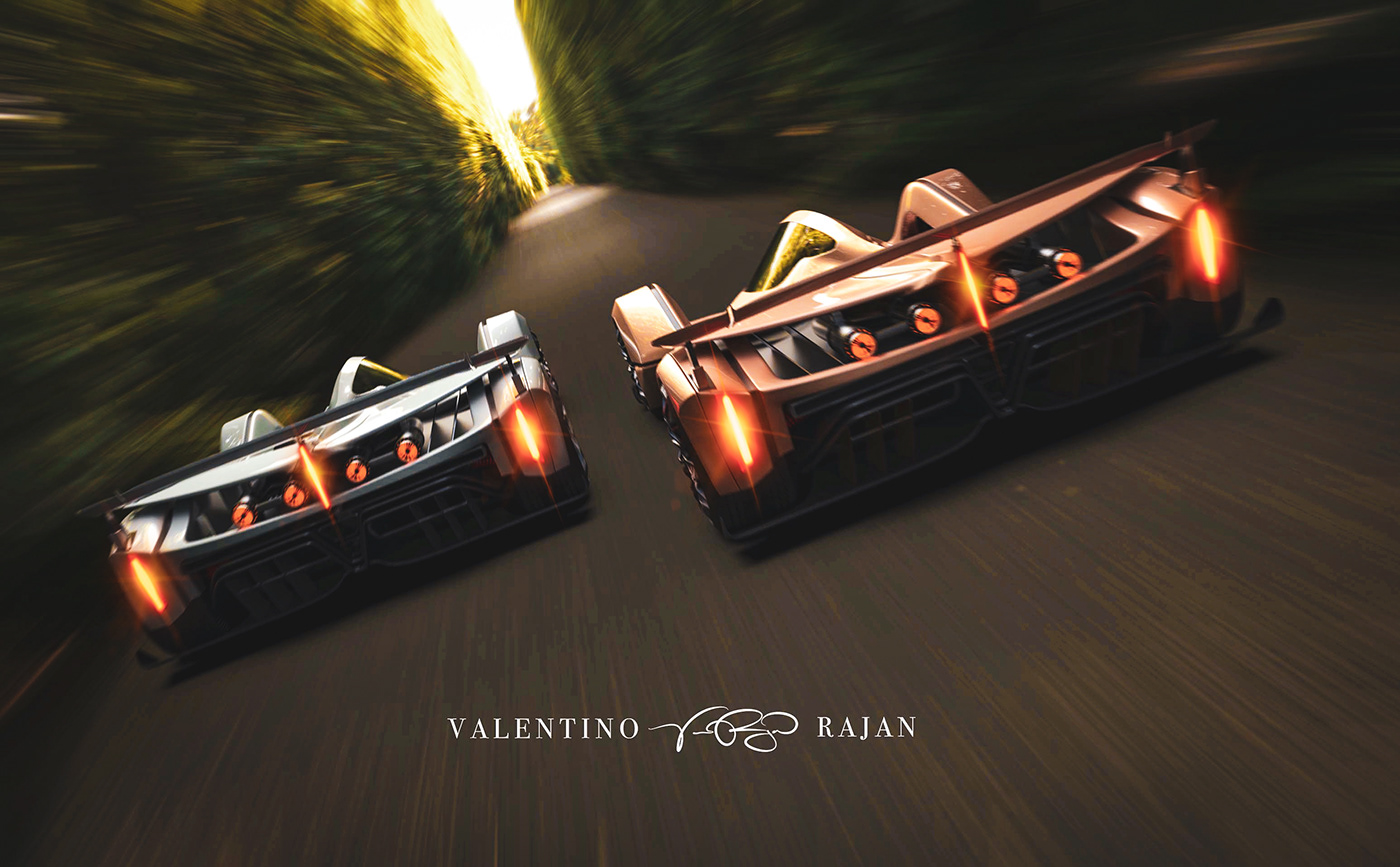 Valentino Rajan，AC-1 Monarca，Automobile design，Streamlined design，Ergonomics，