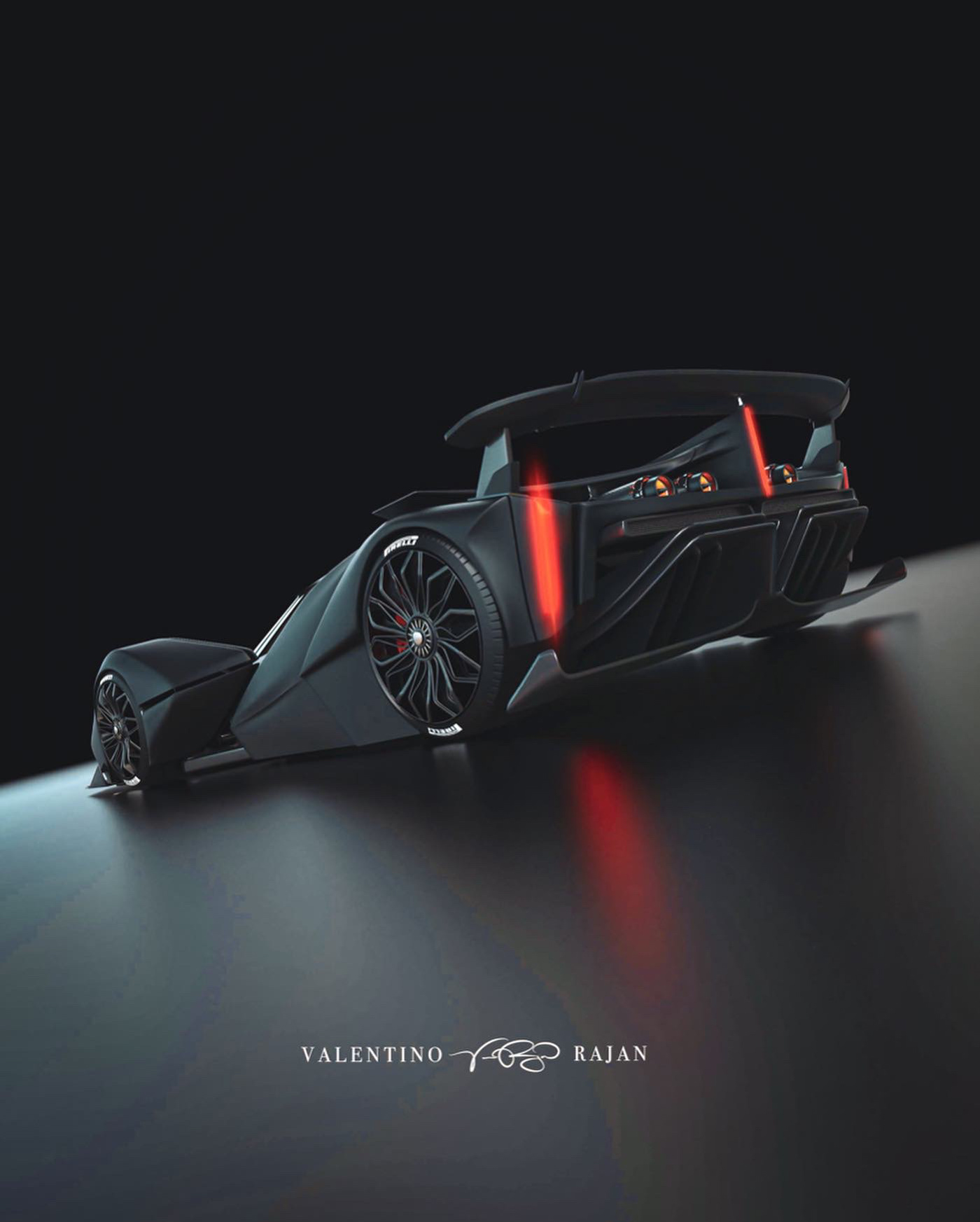 Valentino Rajan，AC-1 Monarca，Automobile design，Streamlined design，Ergonomics，