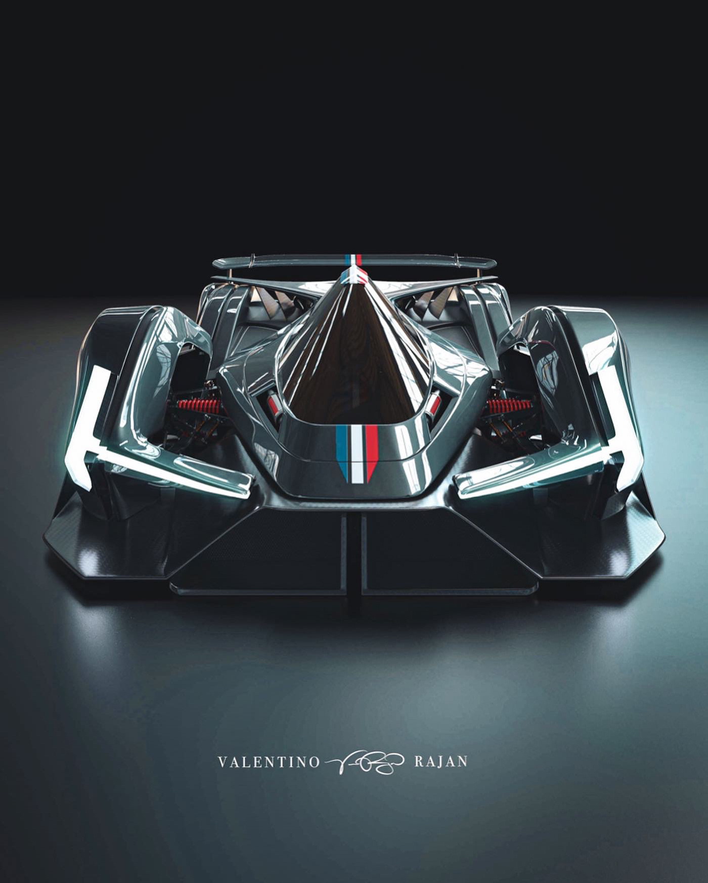 Valentino Rajan，AC-1 Monarca，Automobile design，Streamlined design，Ergonomics，