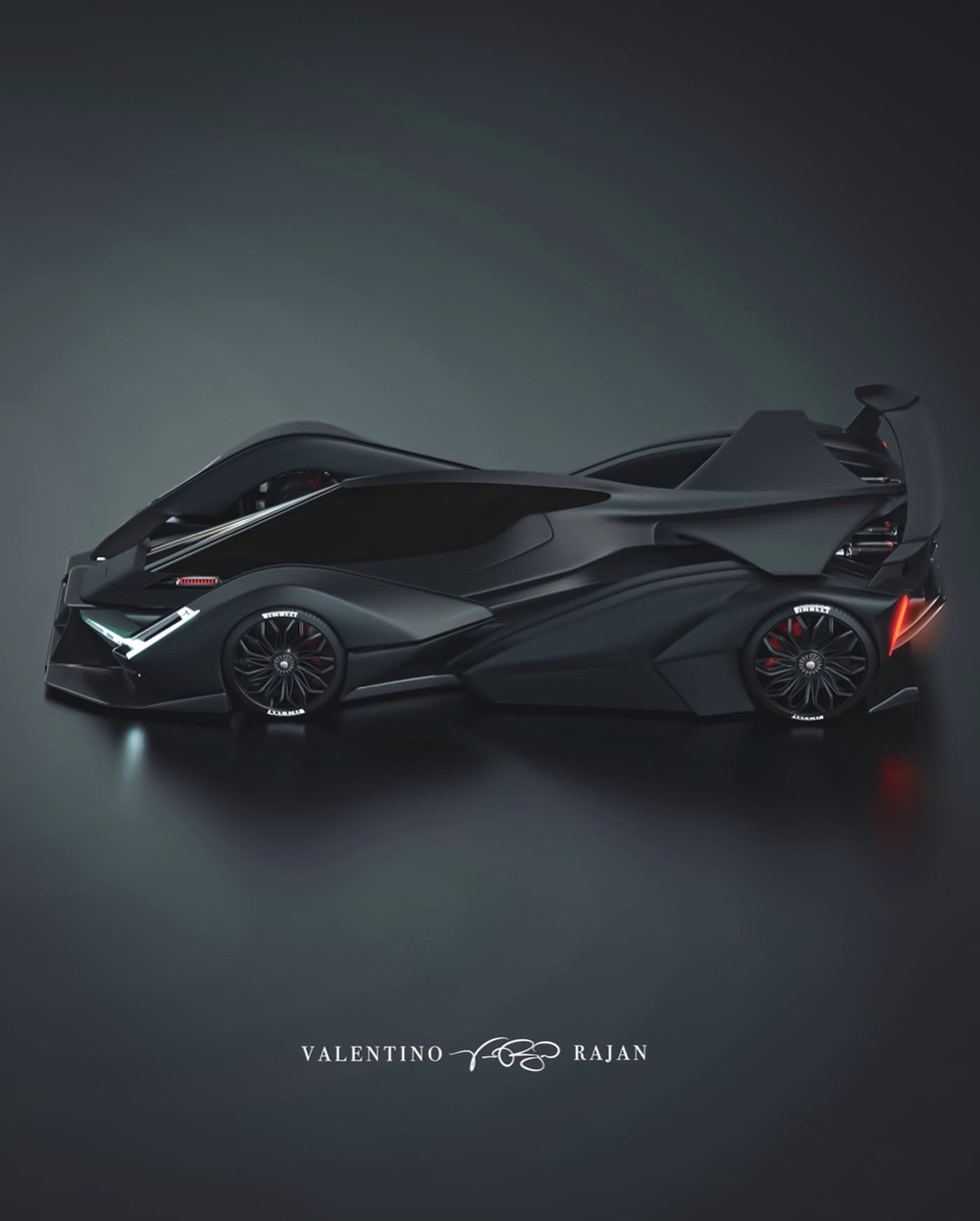 Valentino Rajan，AC-1 Monarca，Automobile design，Streamlined design，Ergonomics，