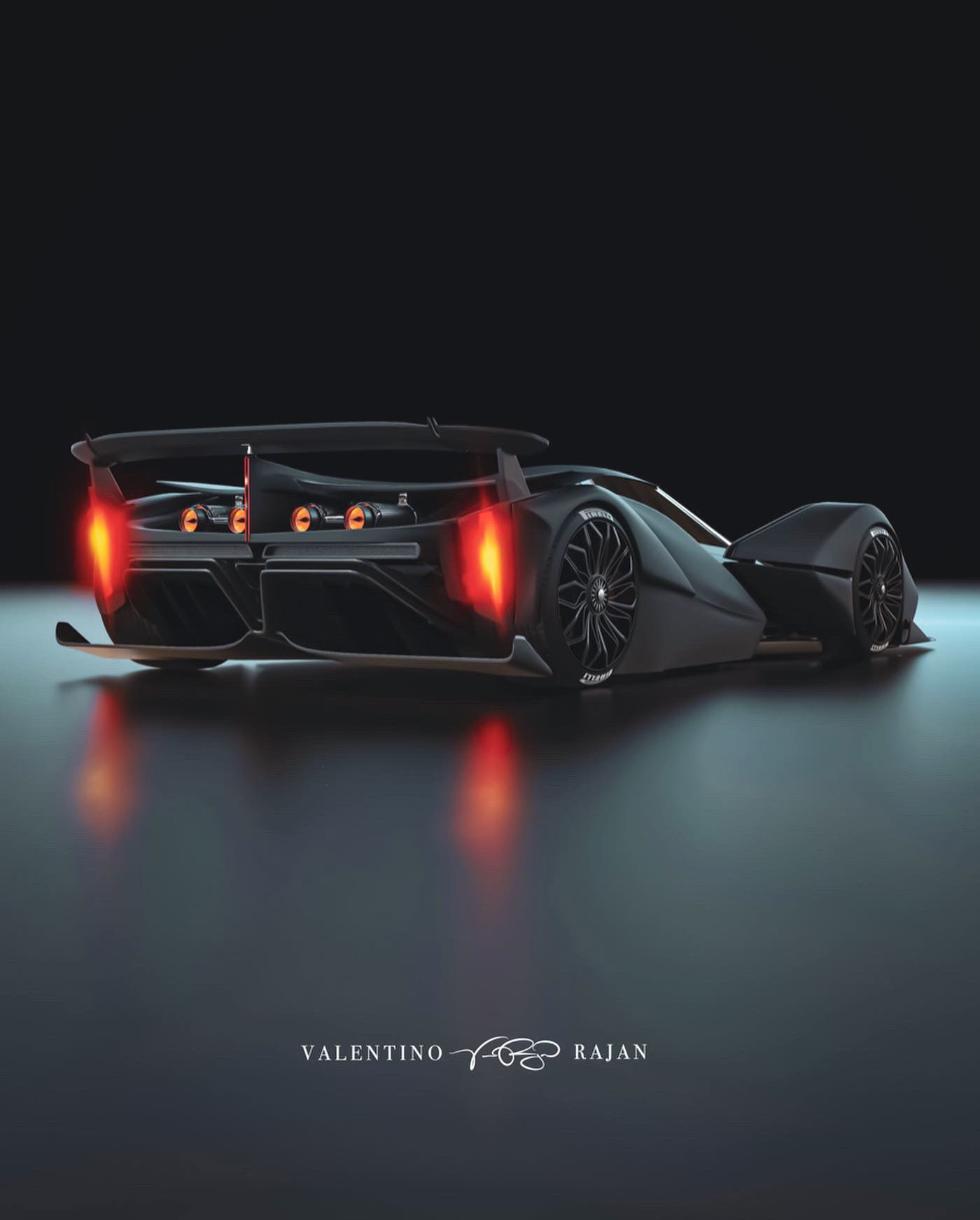 Valentino Rajan，AC-1 Monarca，Automobile design，Streamlined design，Ergonomics，