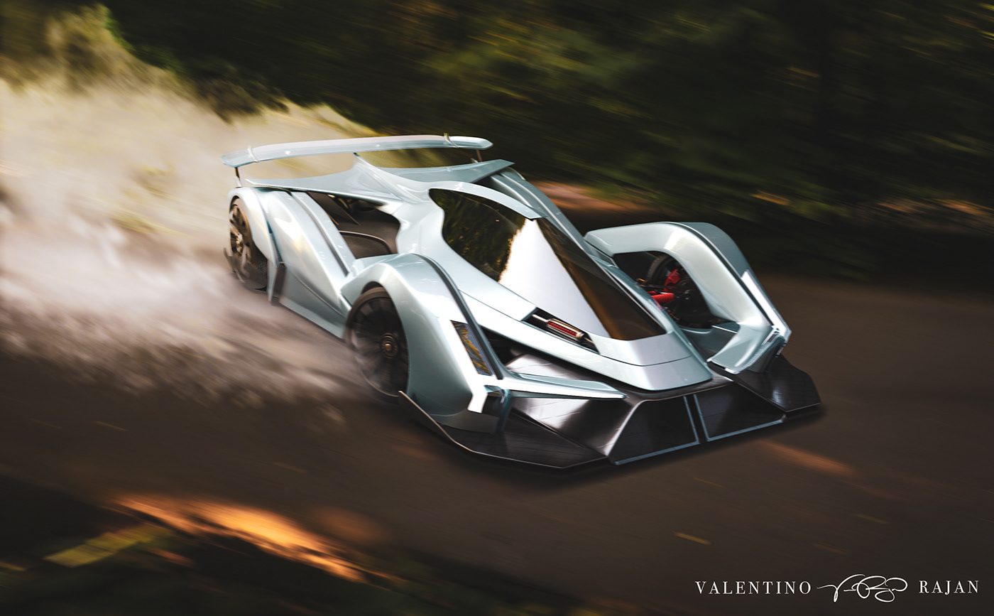 Valentino Rajan，AC-1 Monarca，Automobile design，Streamlined design，Ergonomics，