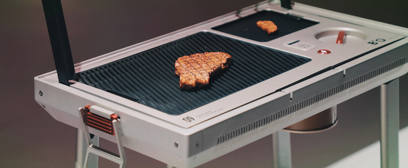 Kevin Von，Yin Man Chan，Ran Lin，B2Q Kit，product design，barbecue，