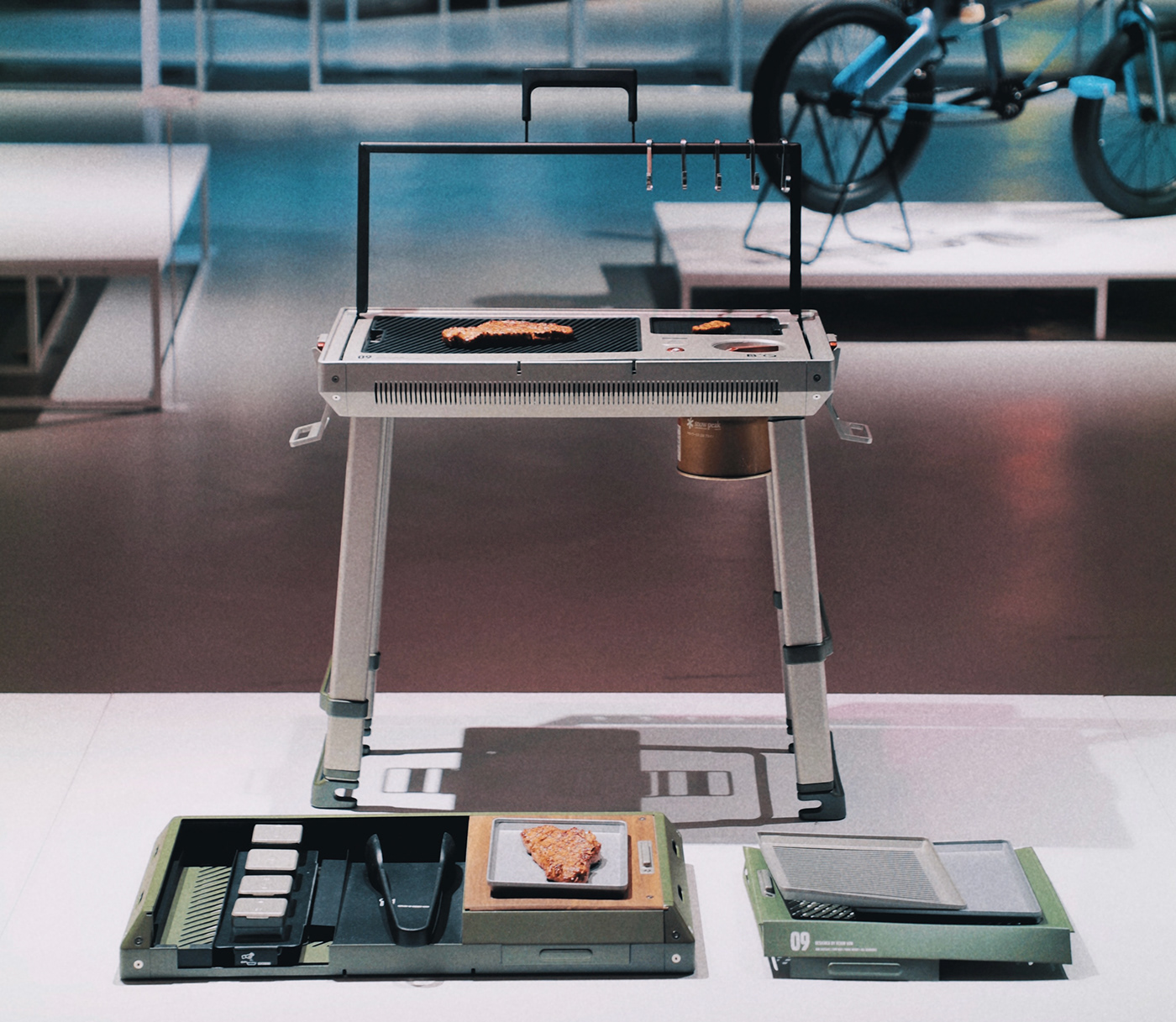 Kevin Von，Yin Man Chan，Ran Lin，B2Q Kit，product design，barbecue，