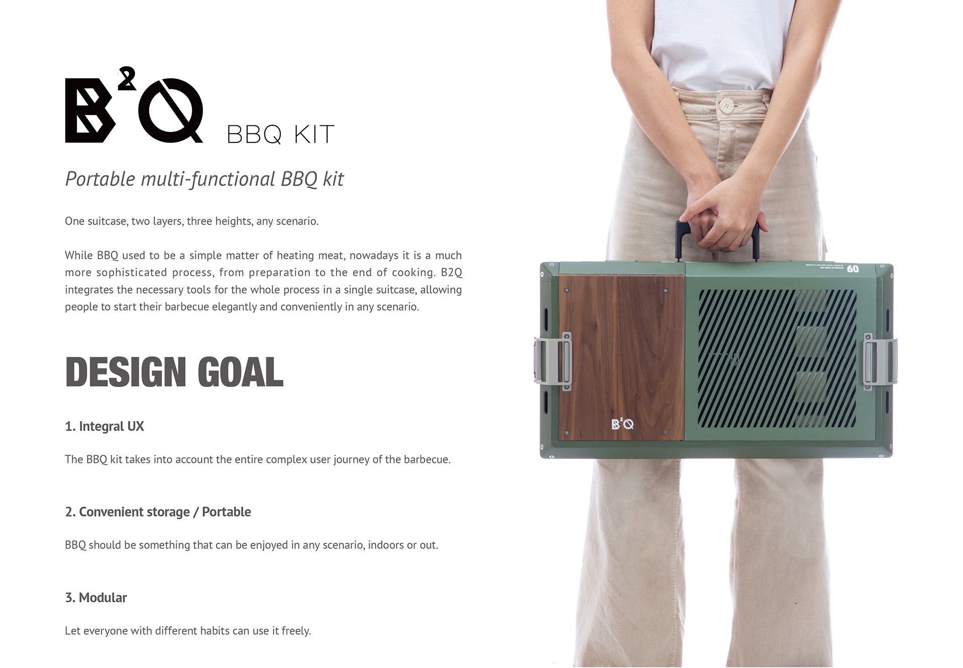 Kevin Von，Yin Man Chan，Ran Lin，B2Q Kit，product design，barbecue，