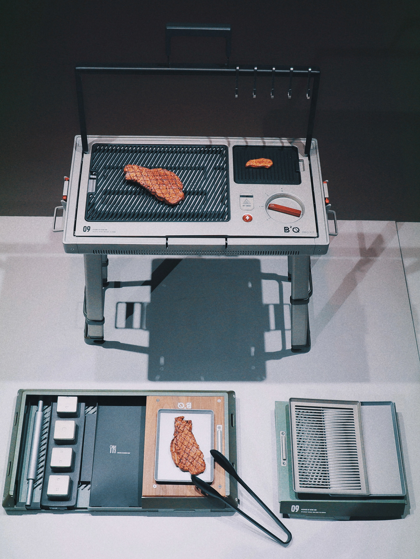 Kevin Von，Yin Man Chan，Ran Lin，B2Q Kit，product design，barbecue，