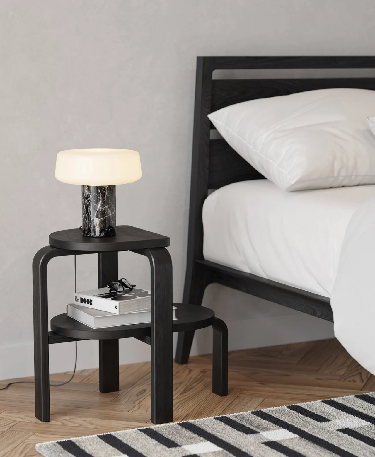 Step on the foot，Side table，Appearance design，product design，